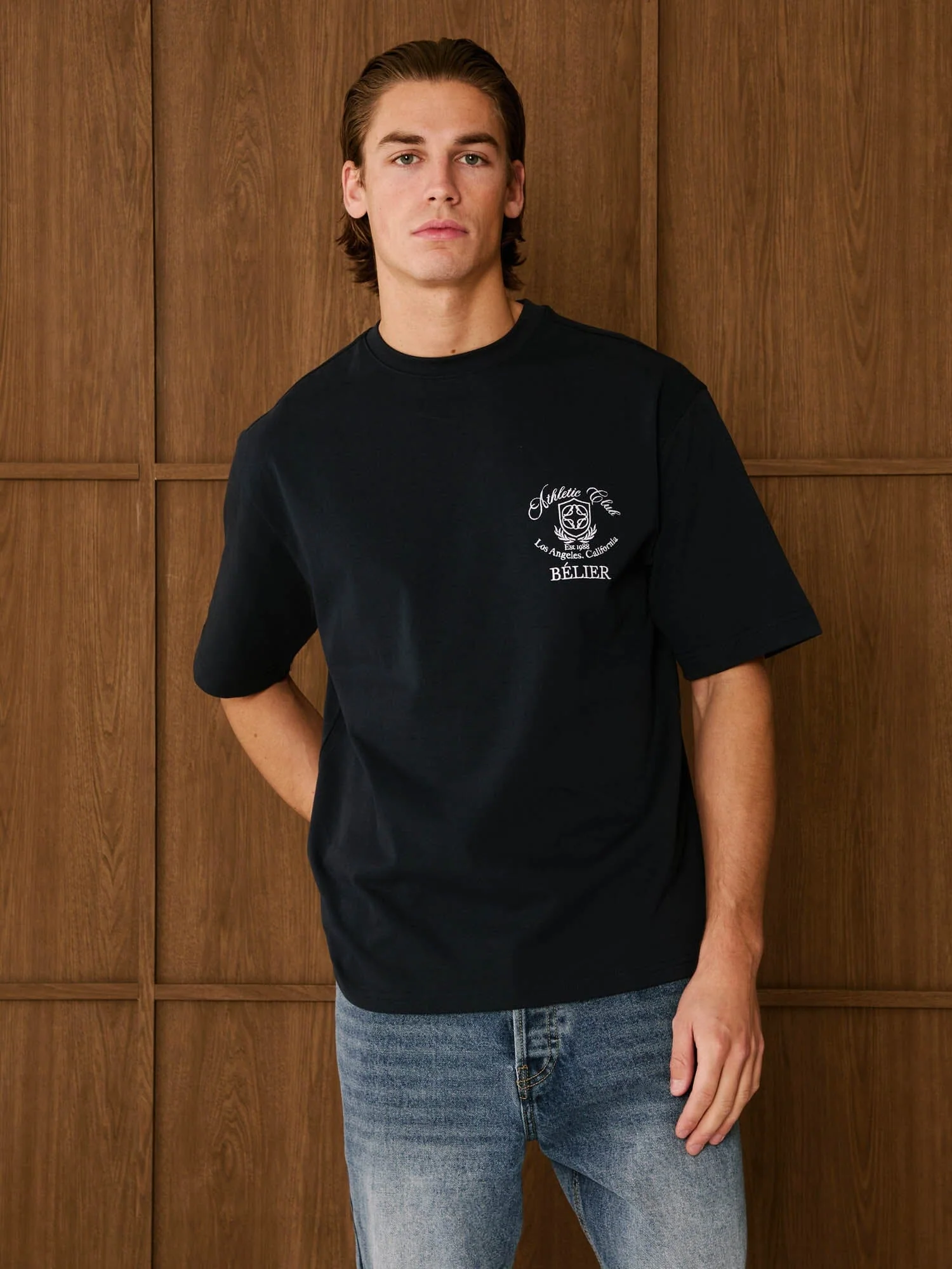 Black Athletic Tee