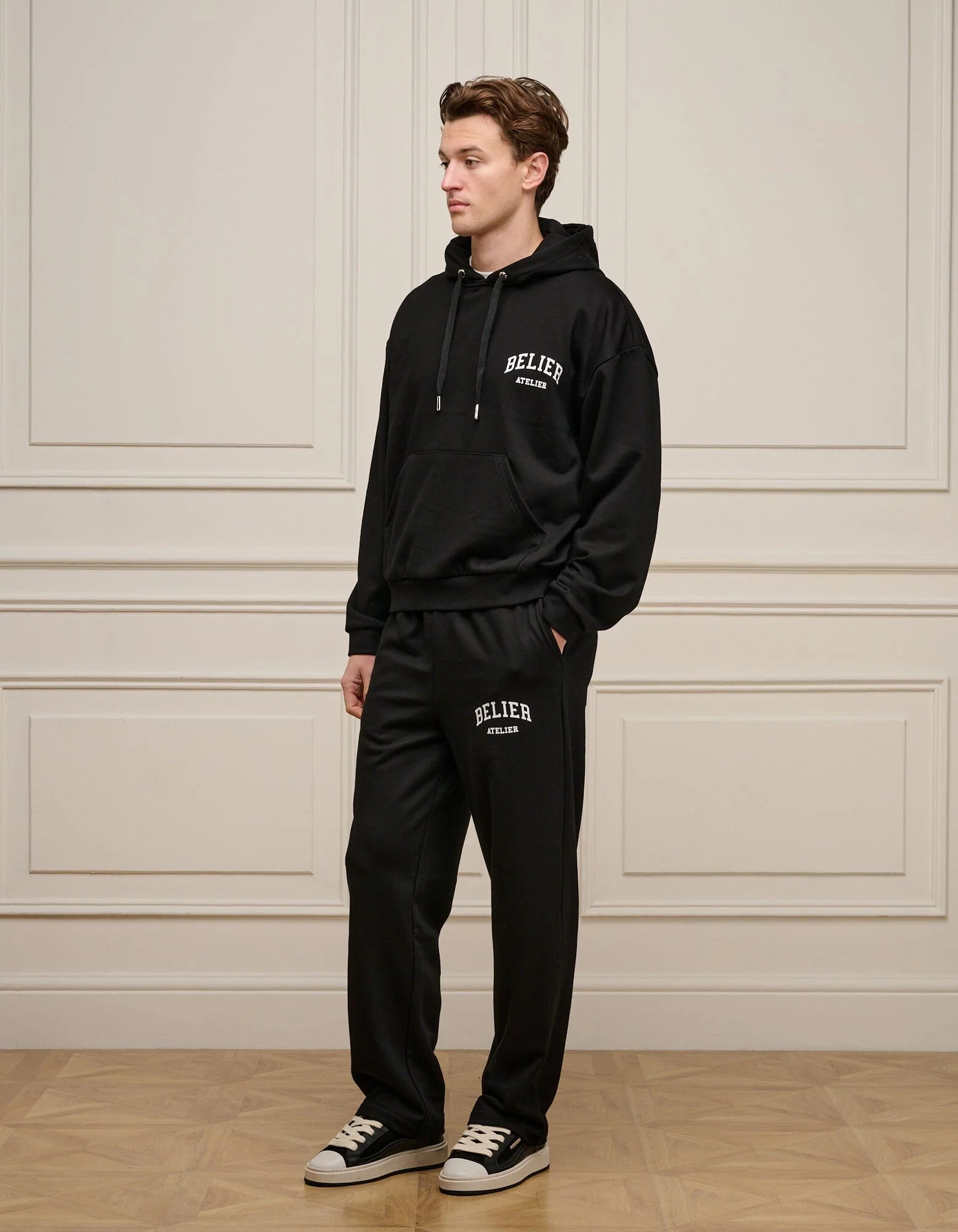 Black Campus Hoodie - Image 2