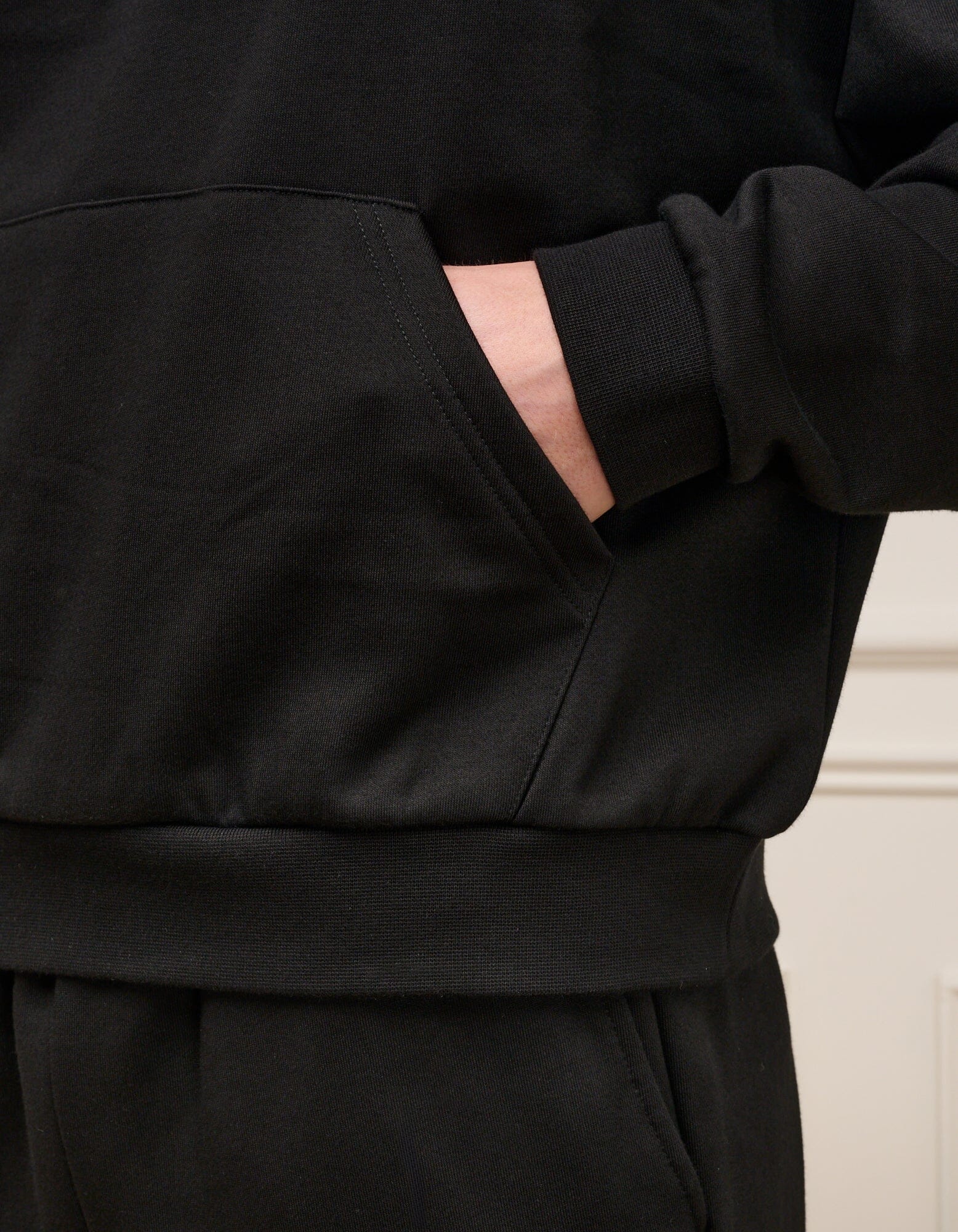 Black Campus Hoodie - Image 5