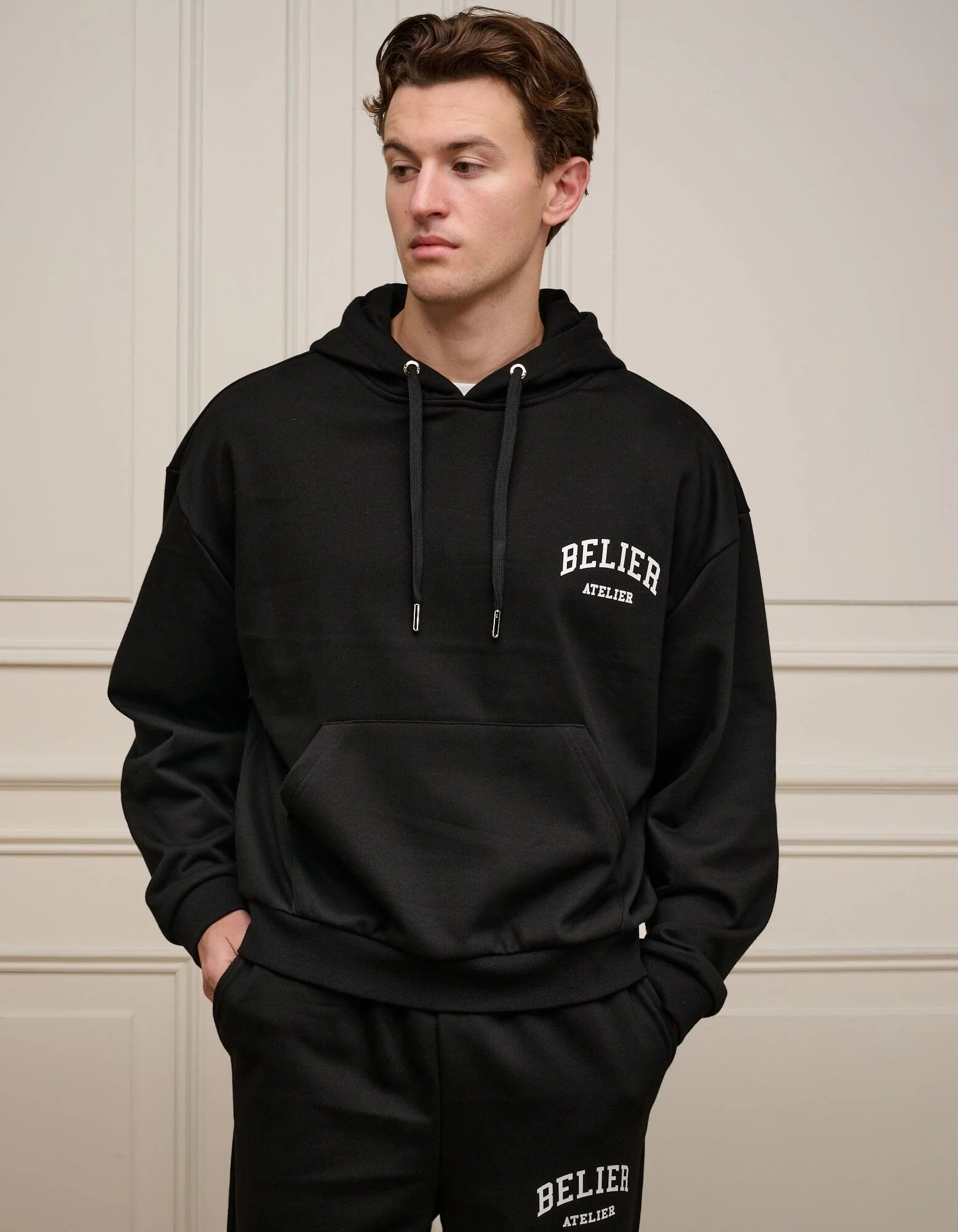 Black Campus Hoodie - Image 6