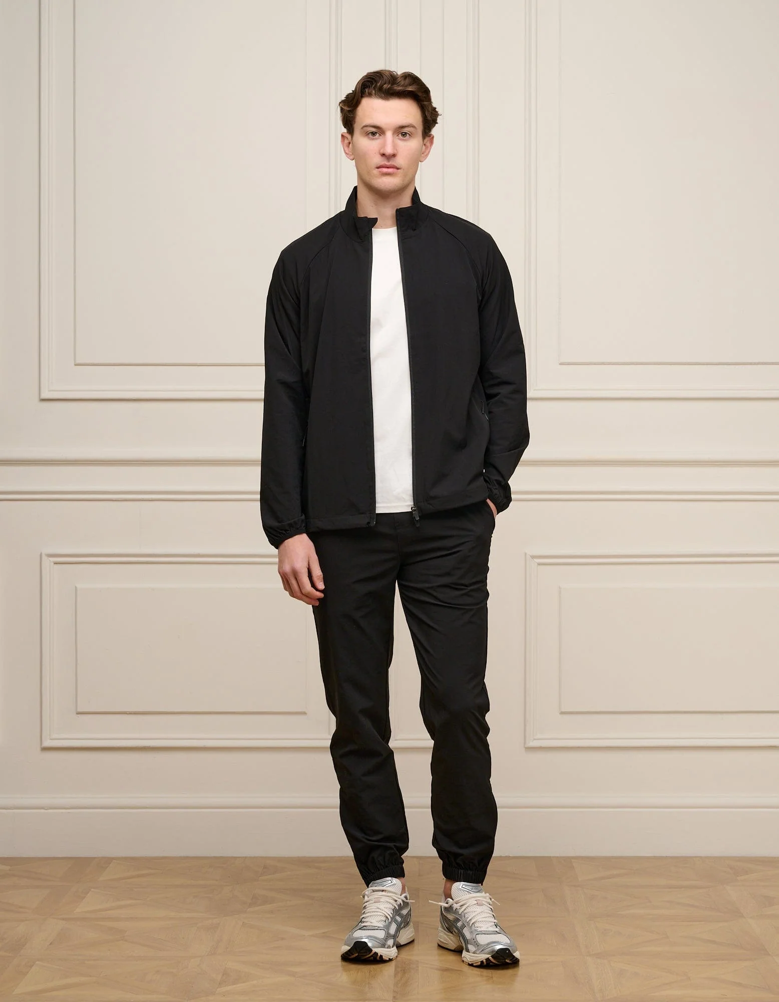 Black Essential Cuffed Trouser - Image 5
