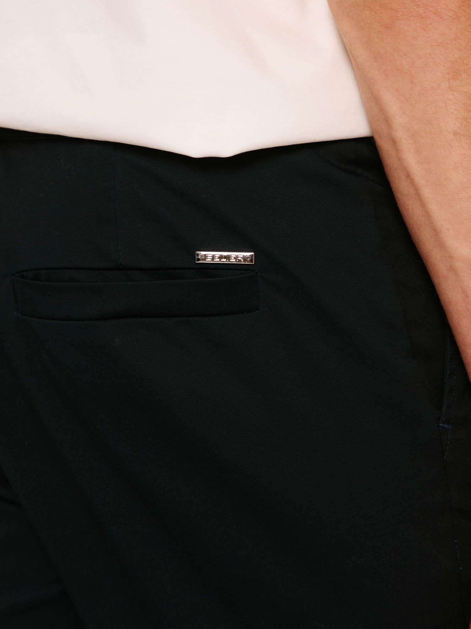Black Essential Side Adjuster Trouser - Image 5