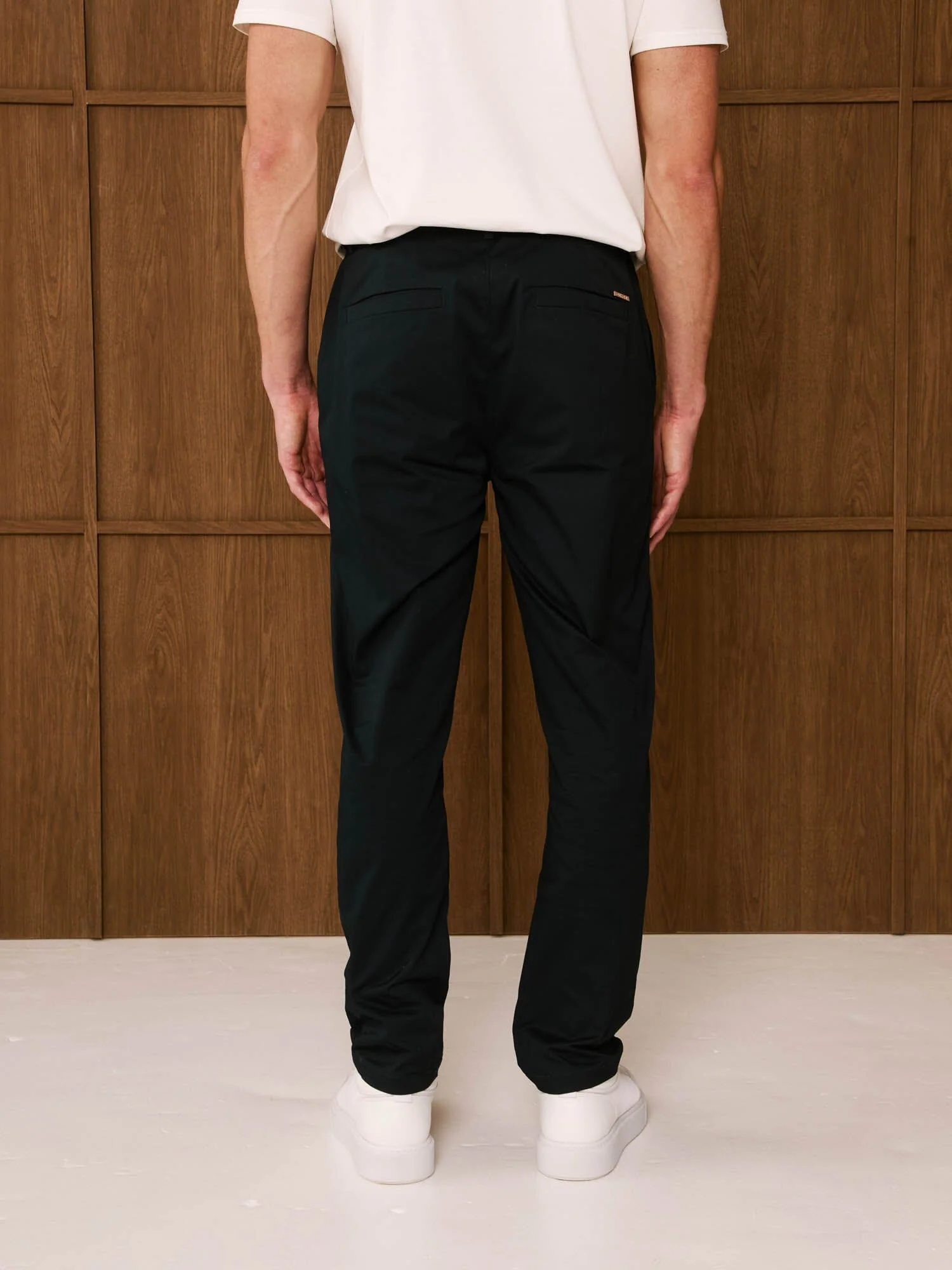 Black Essential Side Adjuster Trouser - Image 6