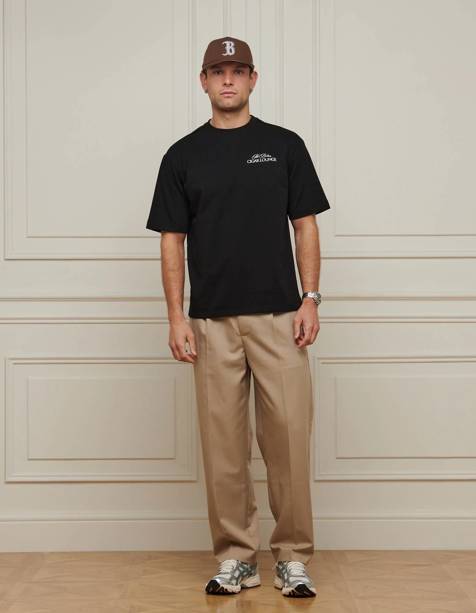 Black Gentlemans Lounge T-Shirt - Image 5