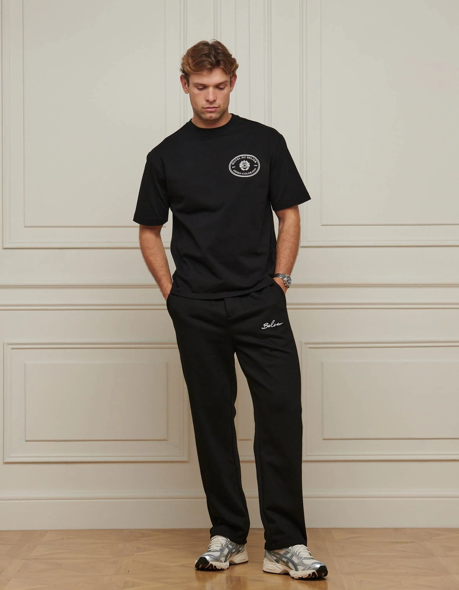 Black Hotel Du Bélier T-Shirt - Image 4