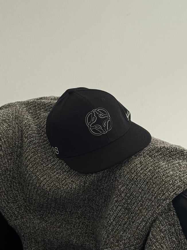 Black Icon Cap - Image 7
