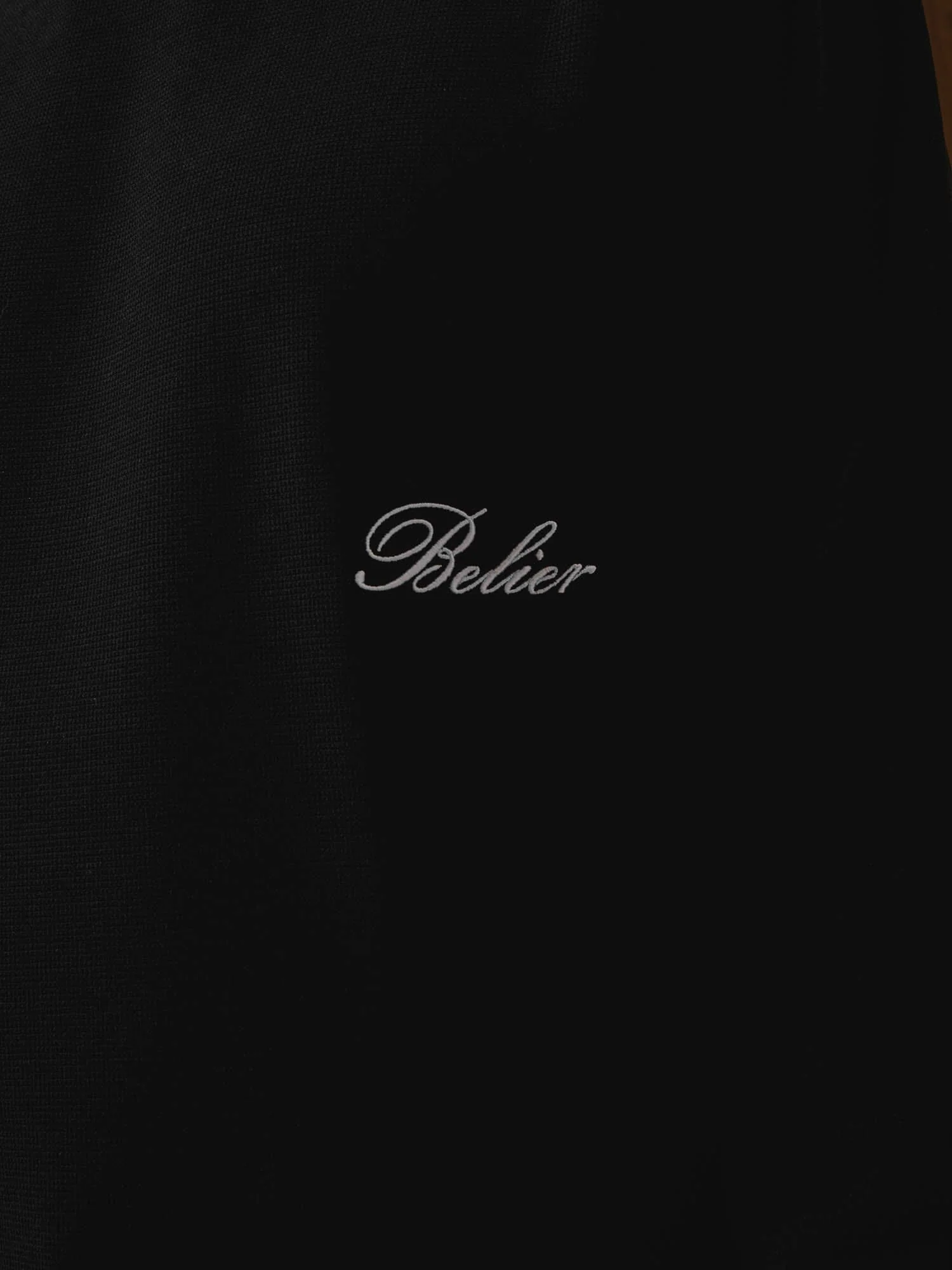 Black L/S Waffle T-Shirt - Image 5