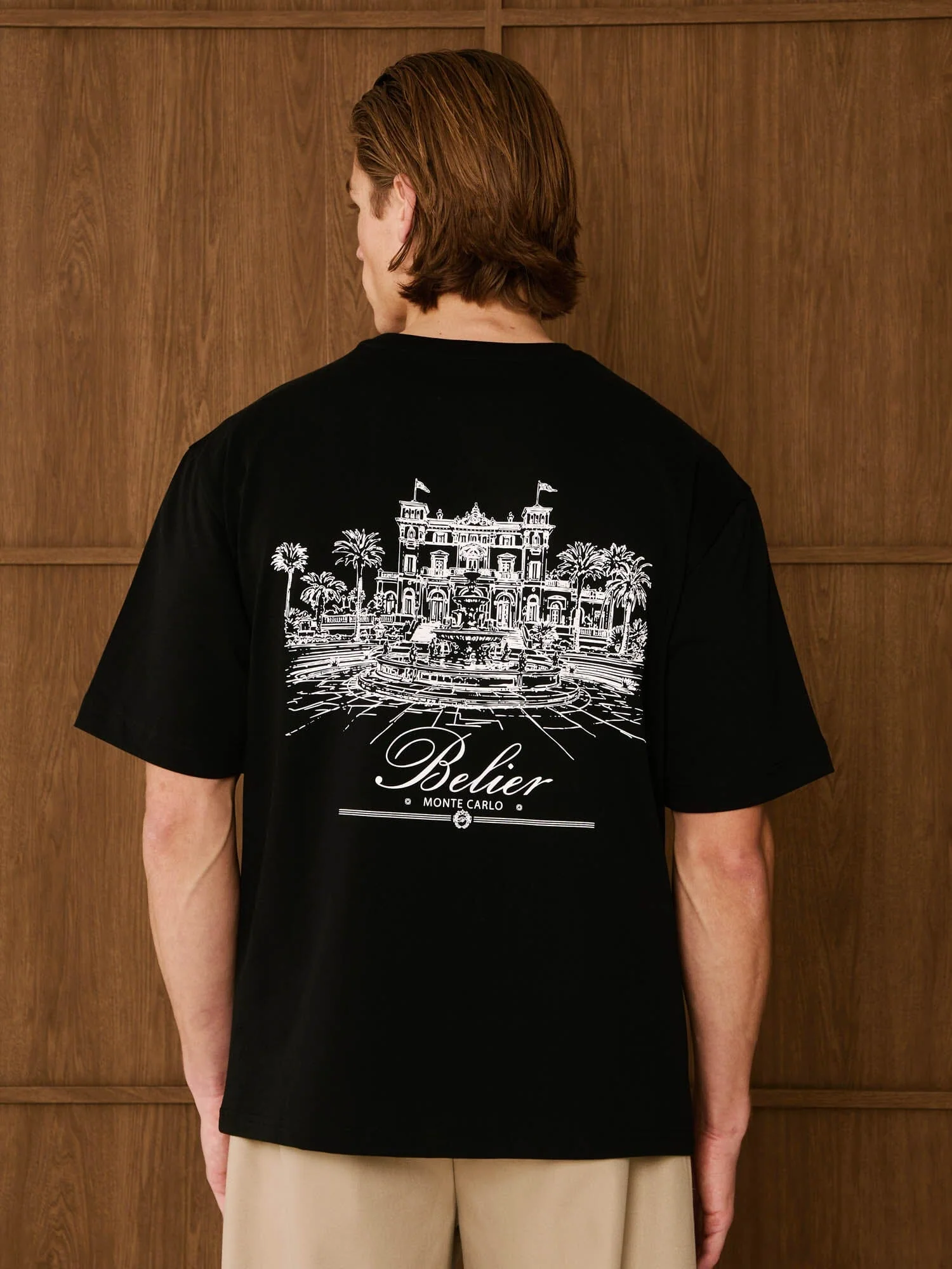 Black Monte Carlo T-Shirt