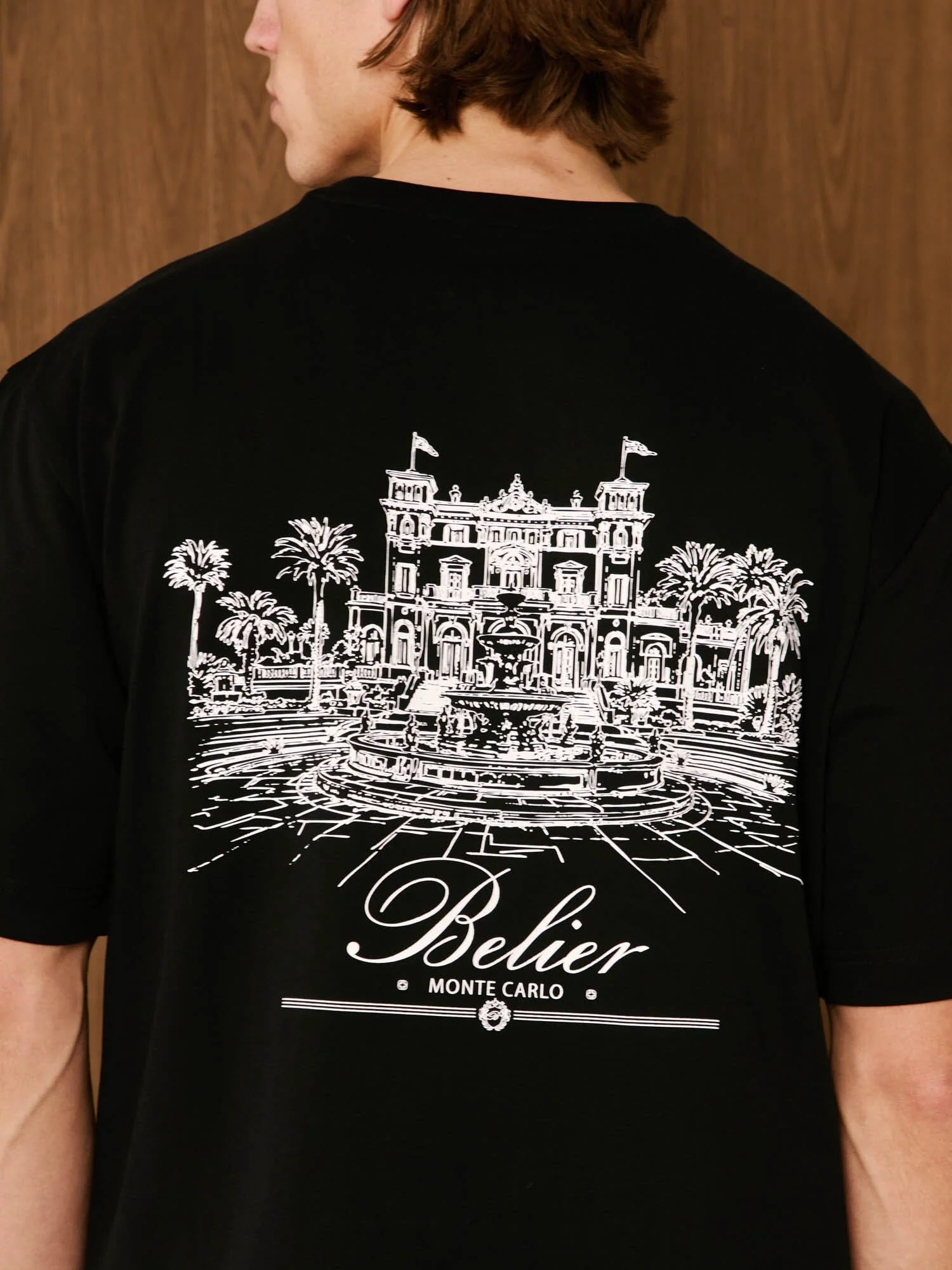Black Monte Carlo T-Shirt - Image 4