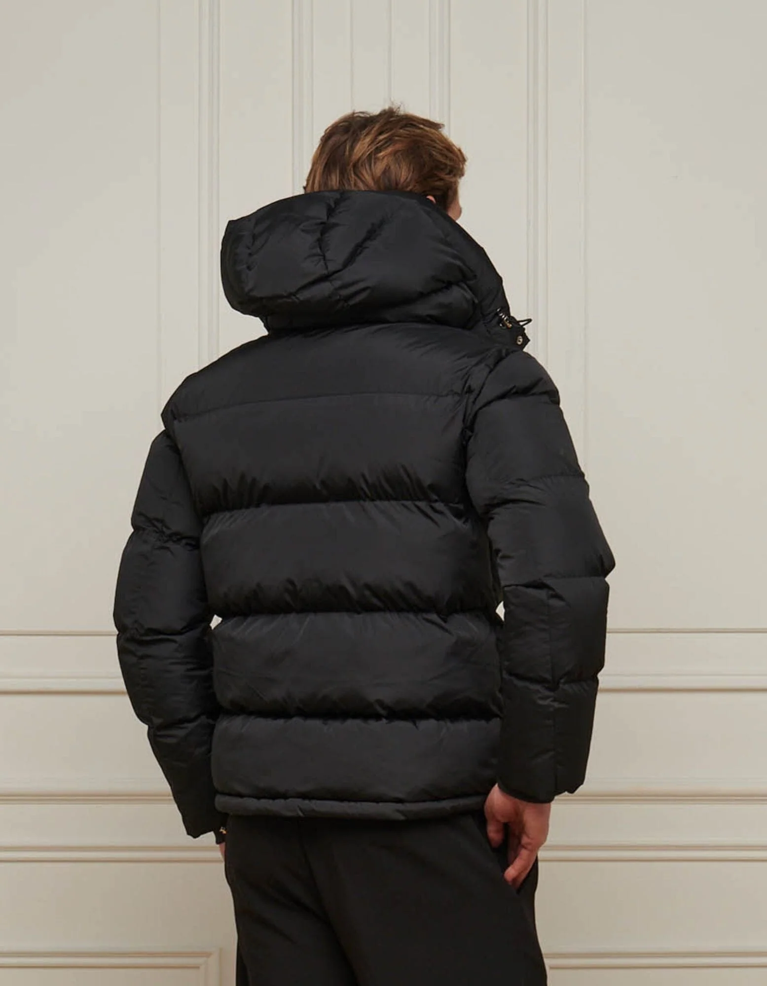 Black Puffer Jacket - Image 5