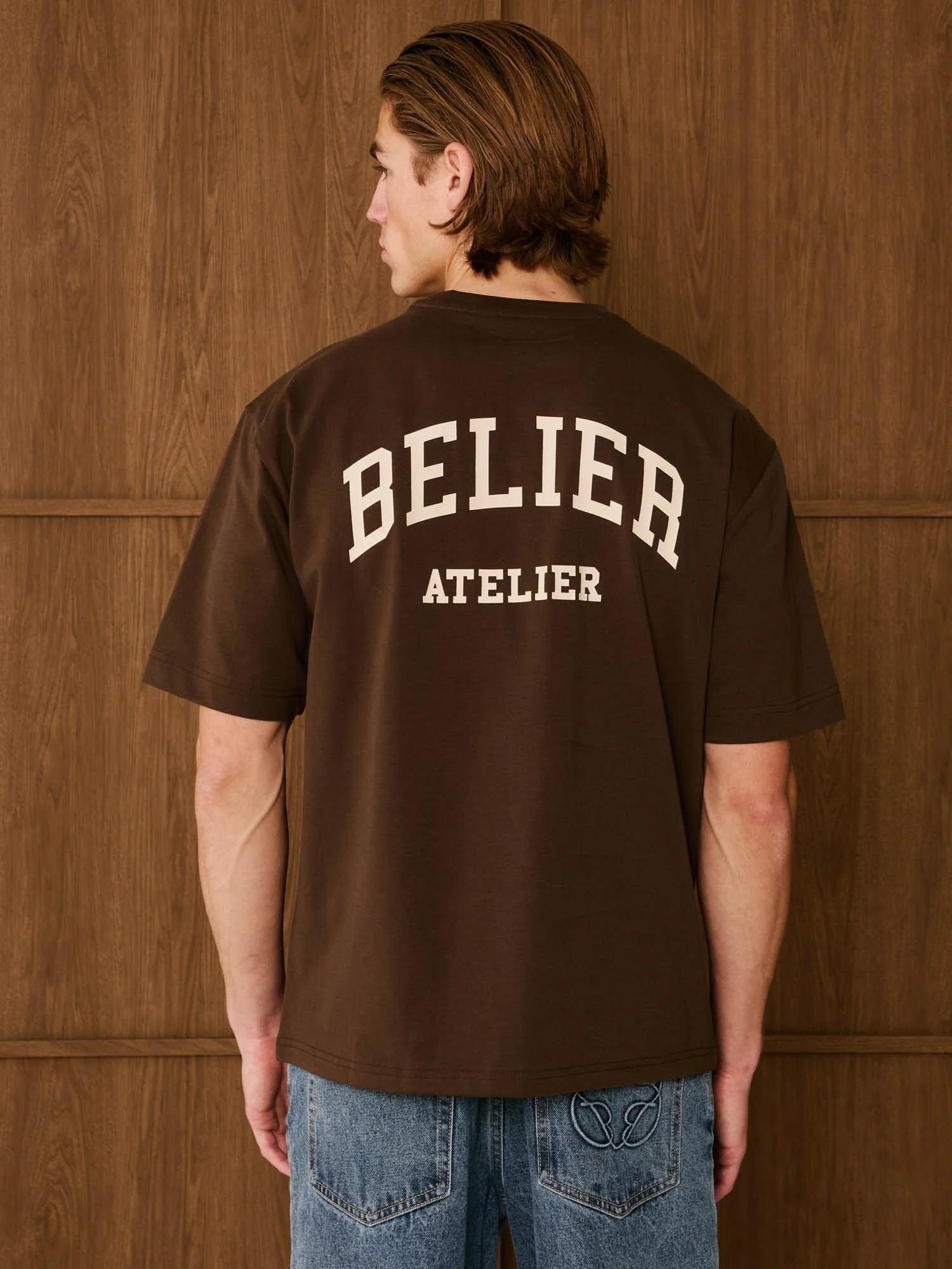 Brown/Ecru Campus Atelier T-Shirt