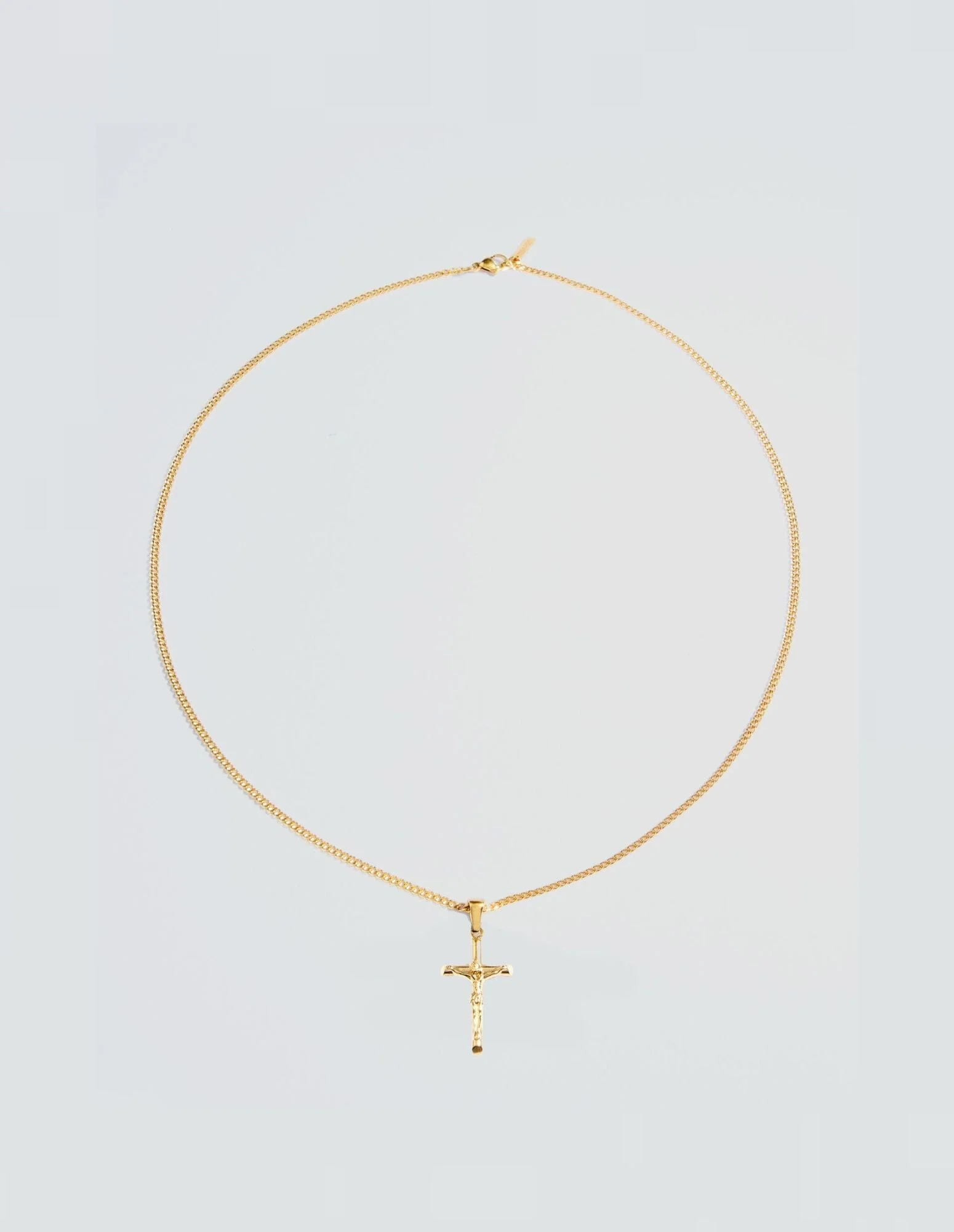 Gold Crucifix Pendant