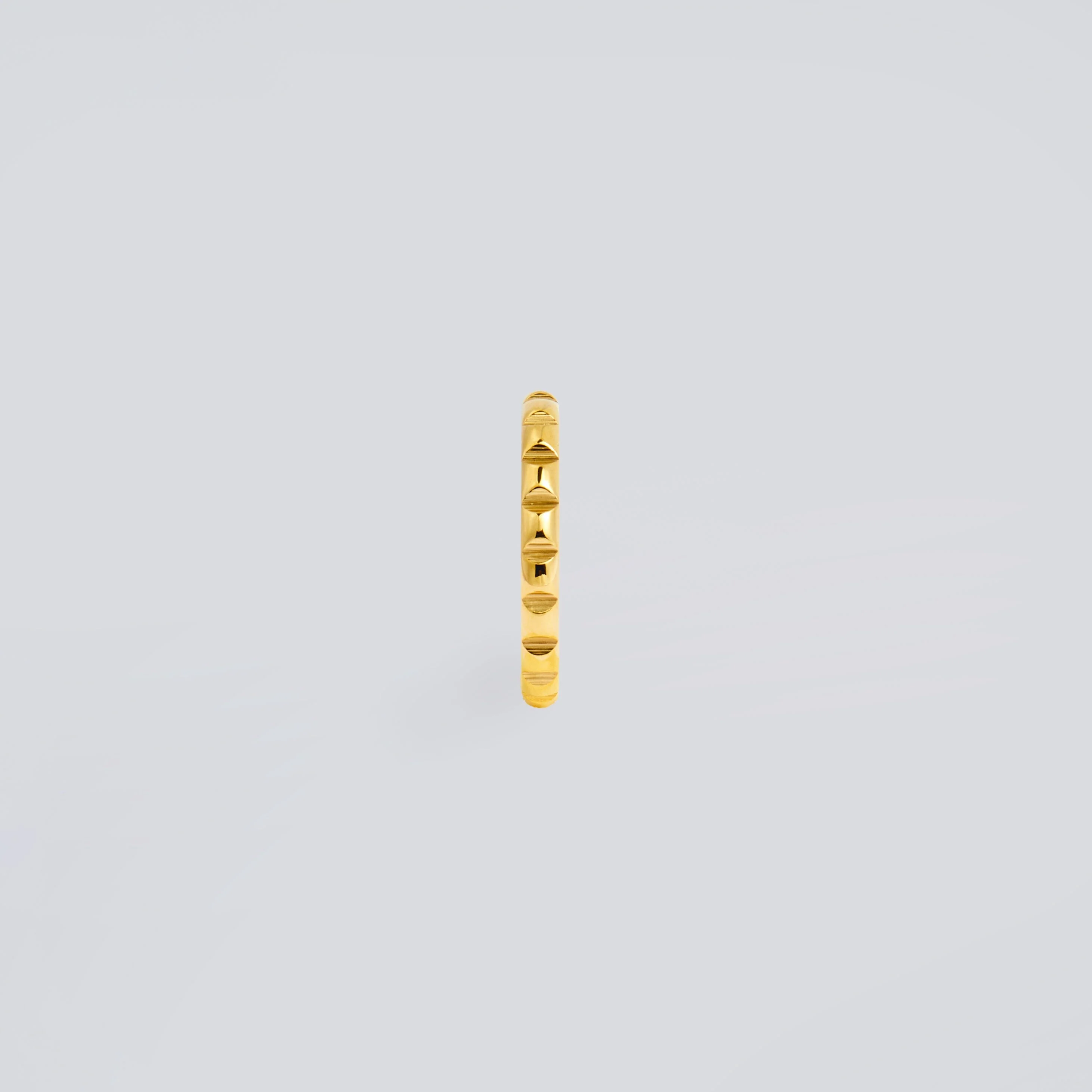 Gold Deco Baguette Ring - Image 4