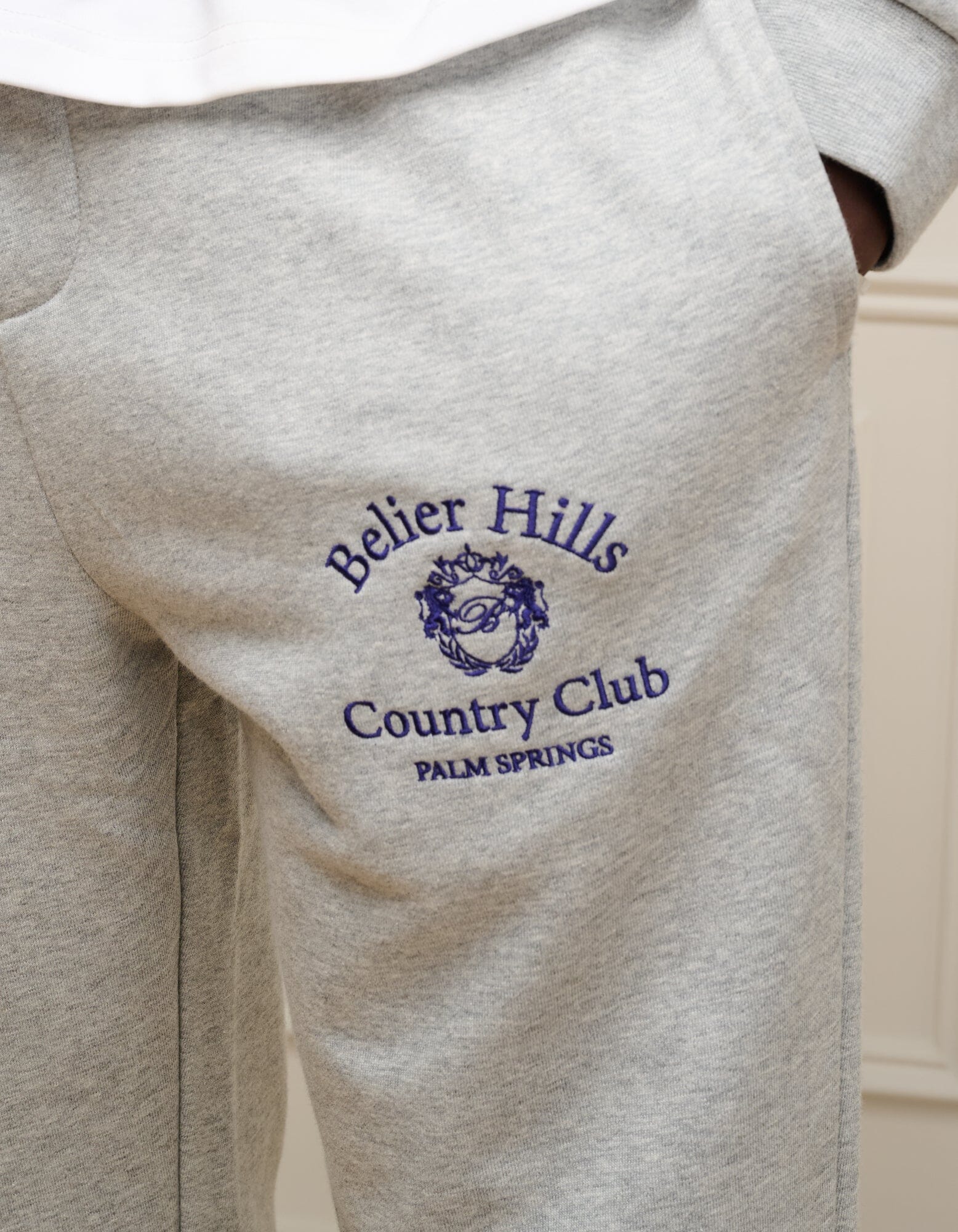 Grey Marl Country Club Jogger - Image 4