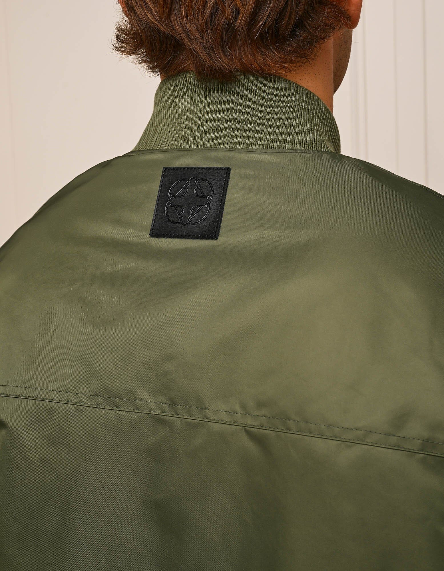 Khaki Bomber Jacket - Image 8