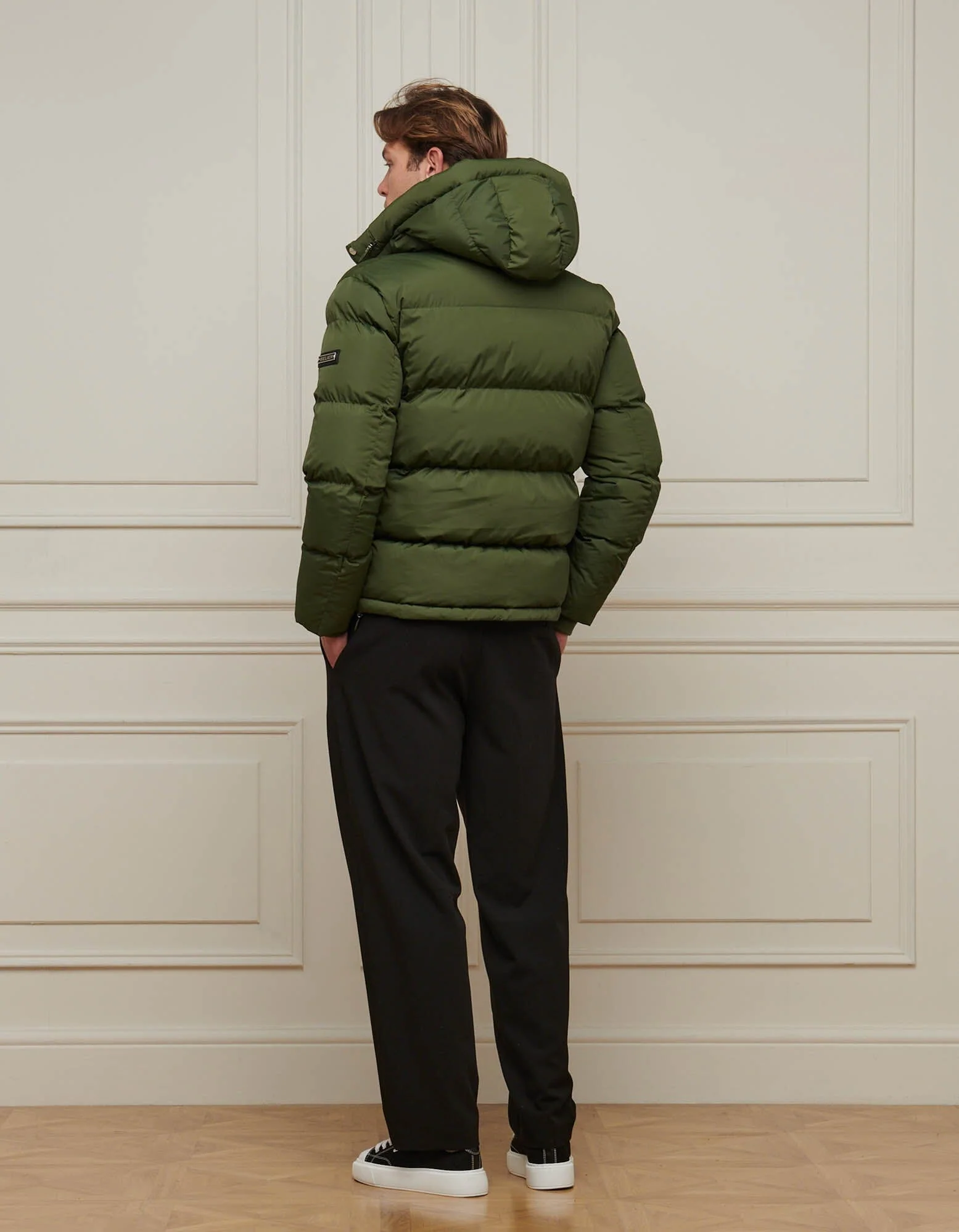Khaki Puffer Jacket - Image 6