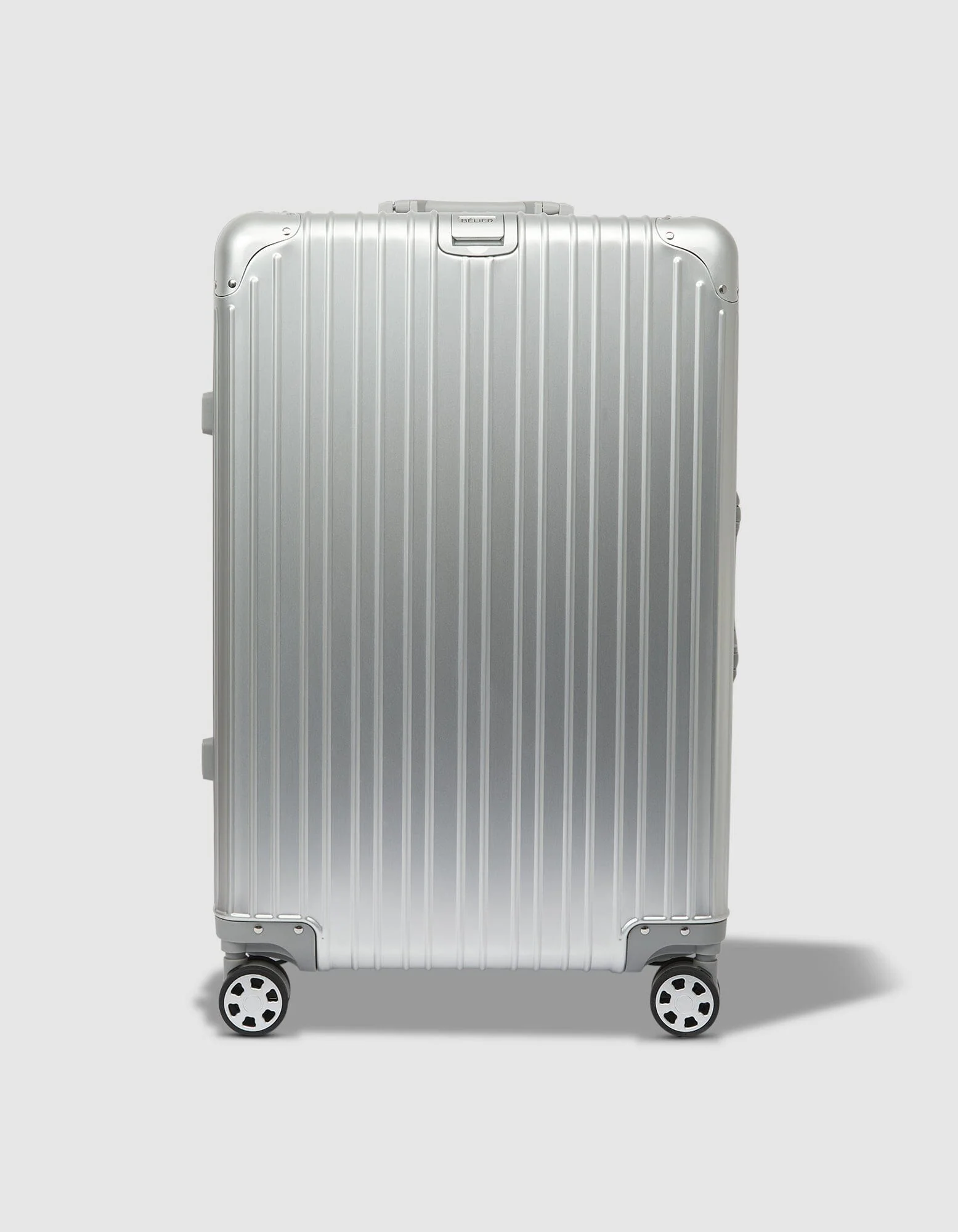 Large Silver Aluminium Hold Case