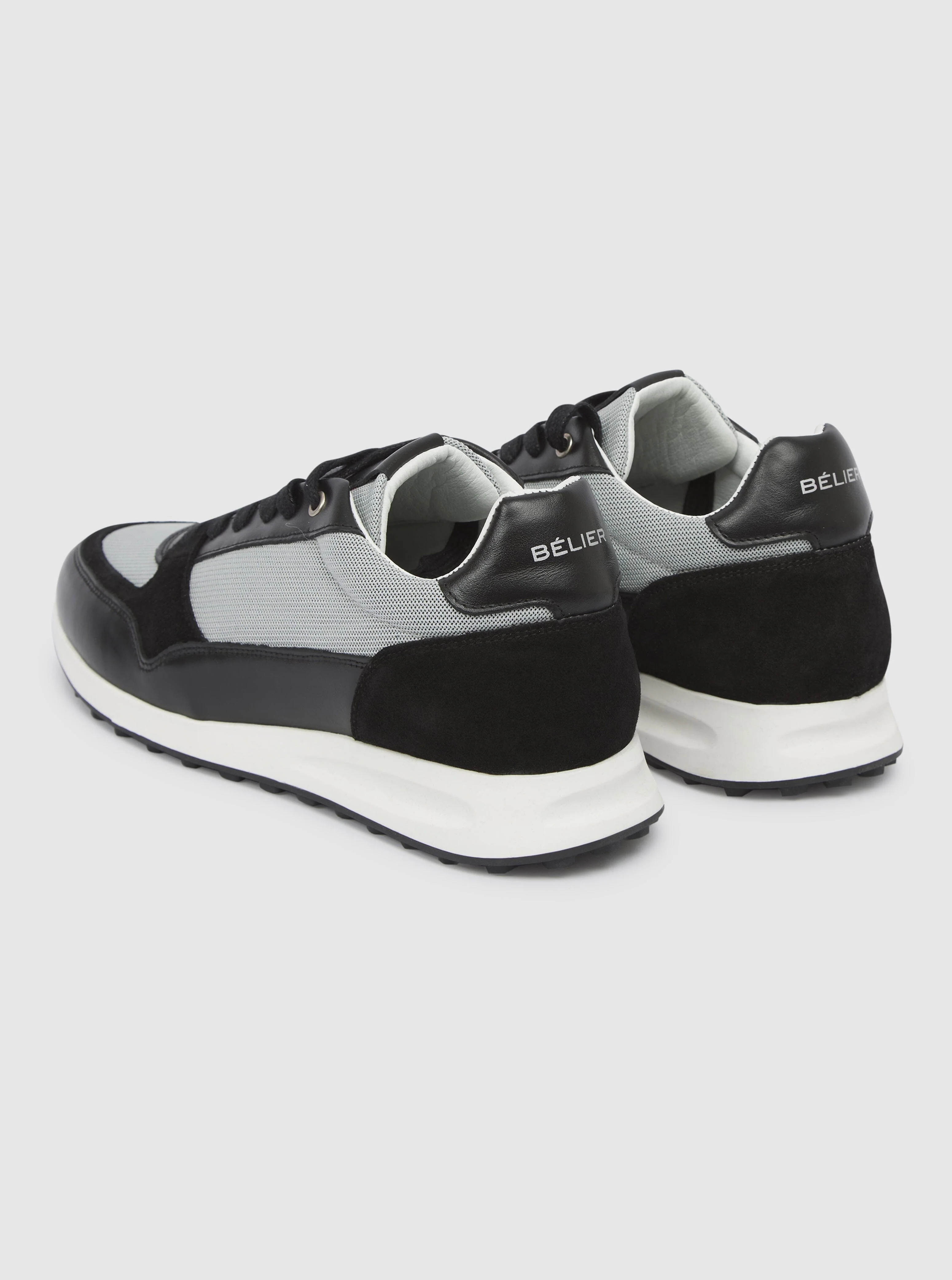 Luxe Runner Black/Grey/White - Image 3
