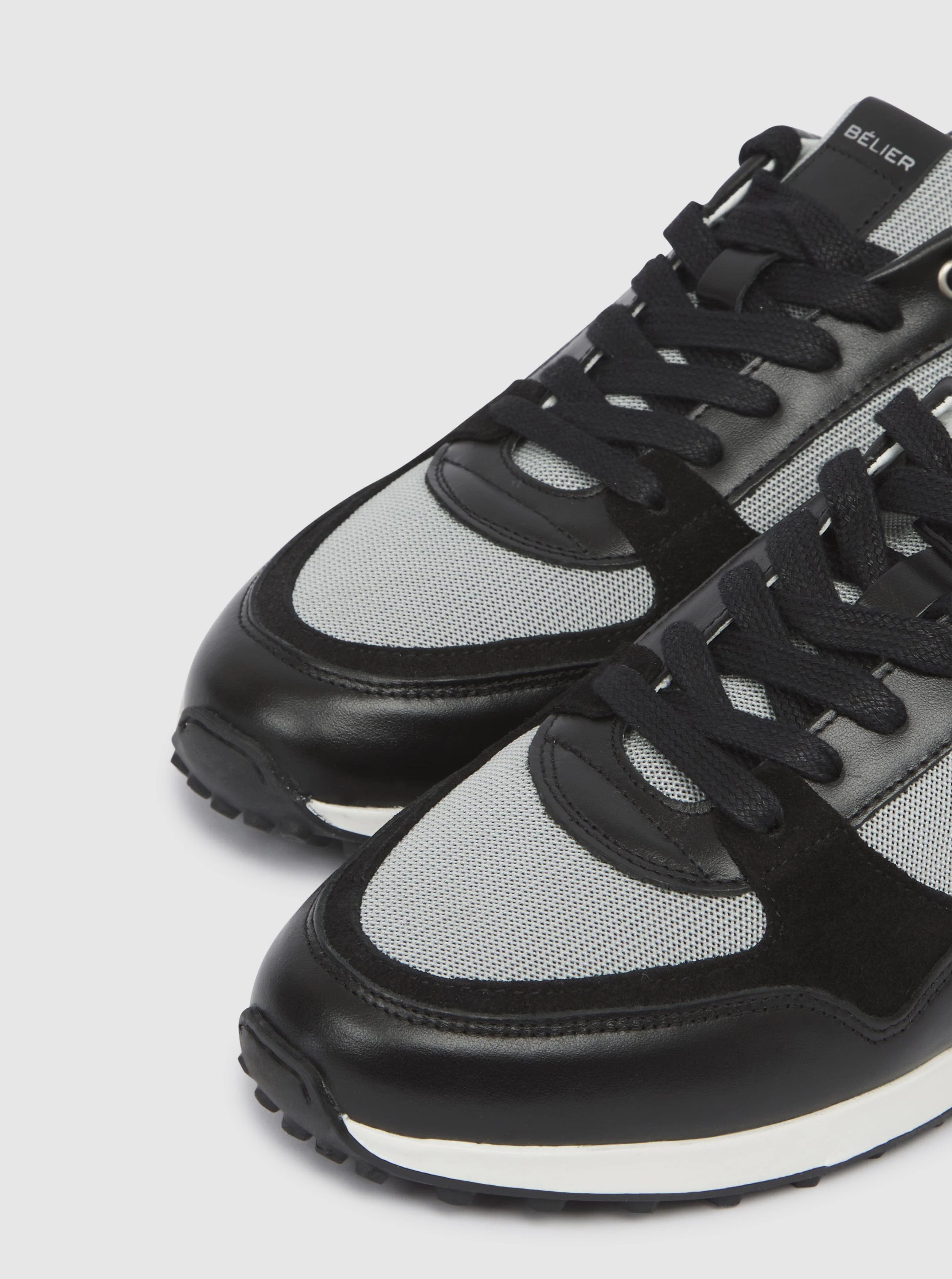 Luxe Runner Black/Grey/White - Image 4