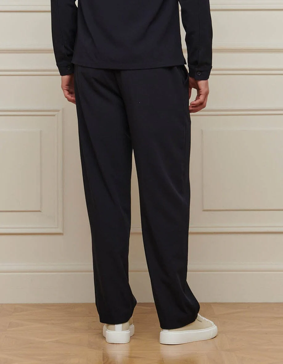 Navy Relaxed Fit Trouser - Image 2