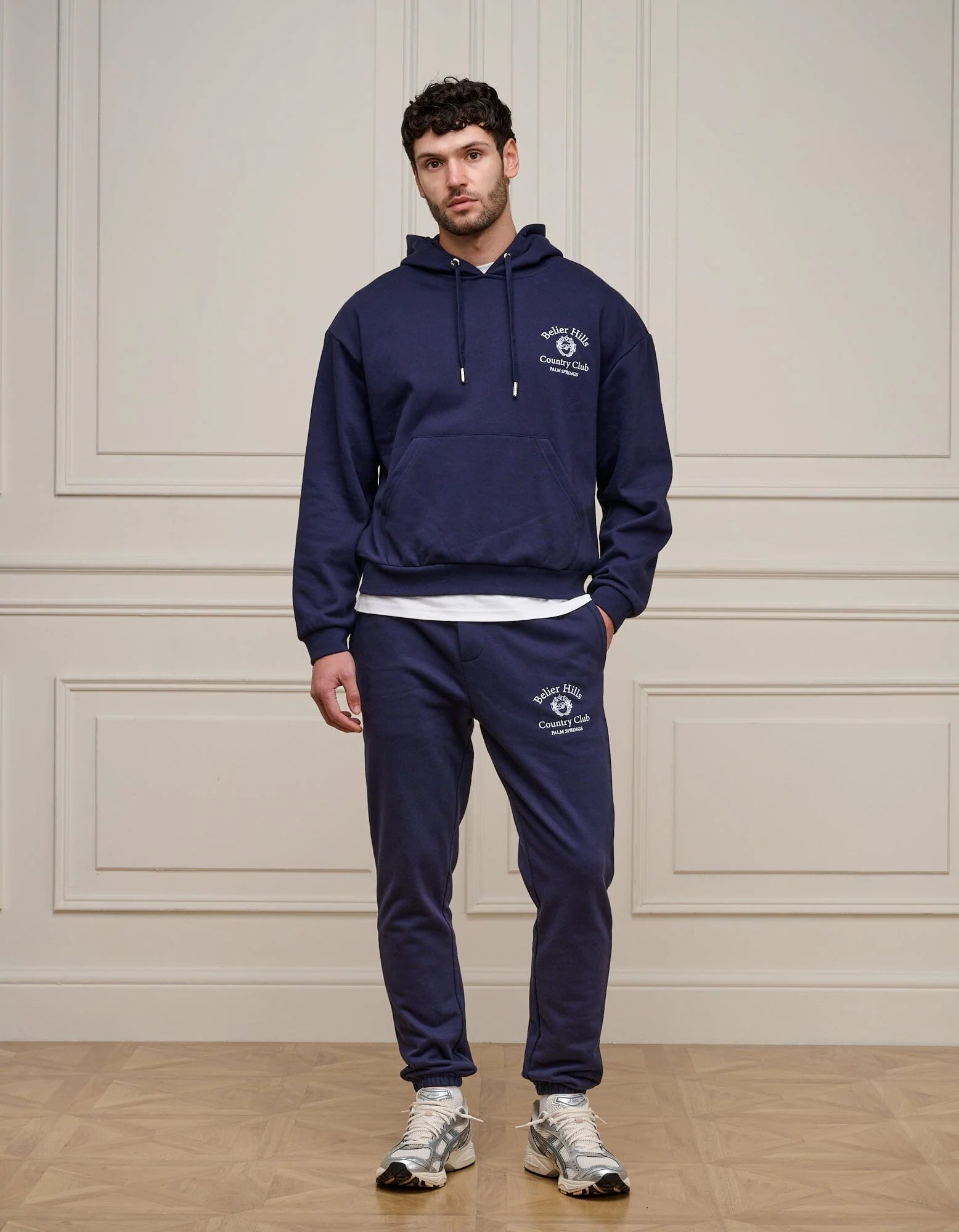 Navy Country Club Hoodie - Image 2