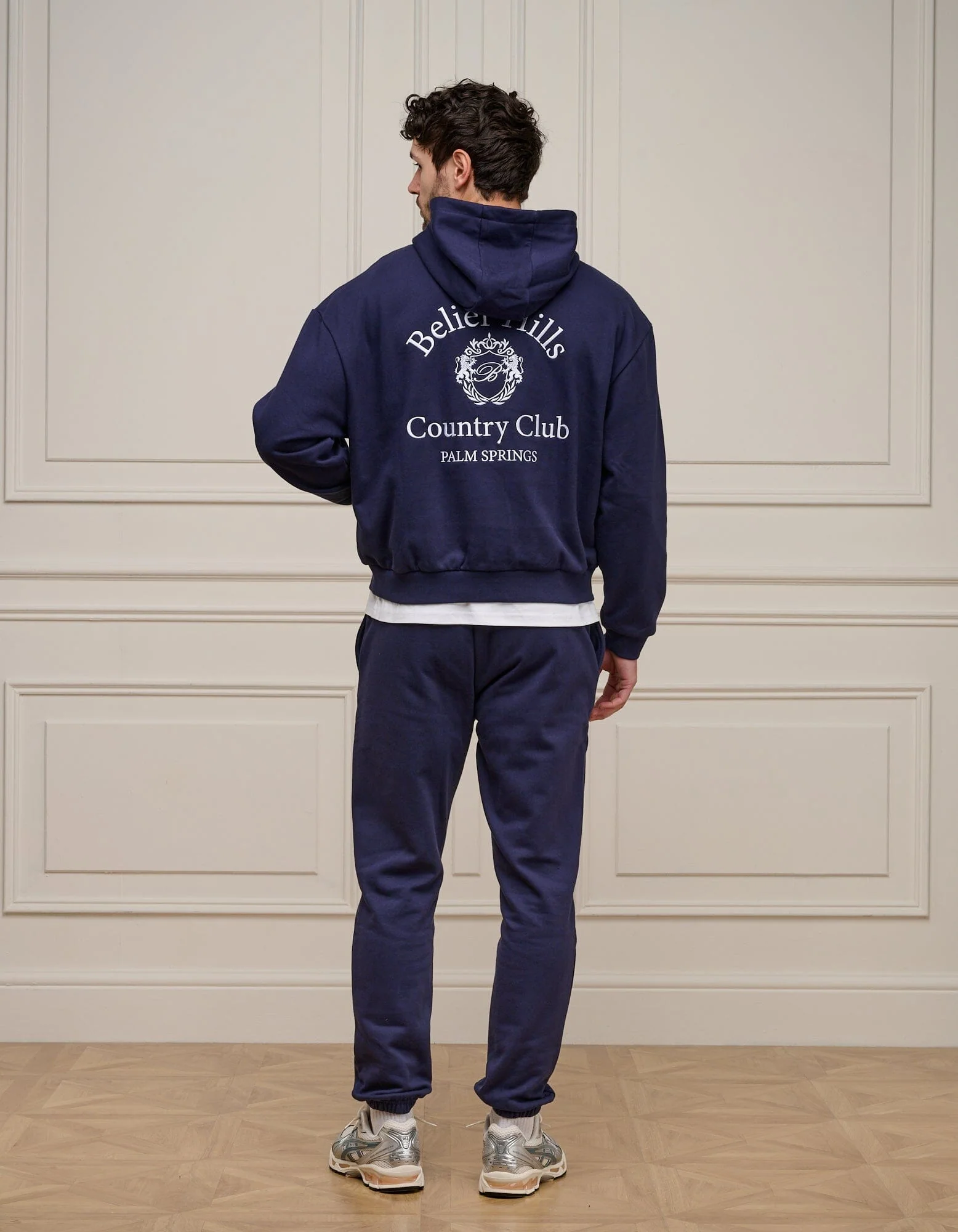 Navy Country Club Hoodie - Image 4