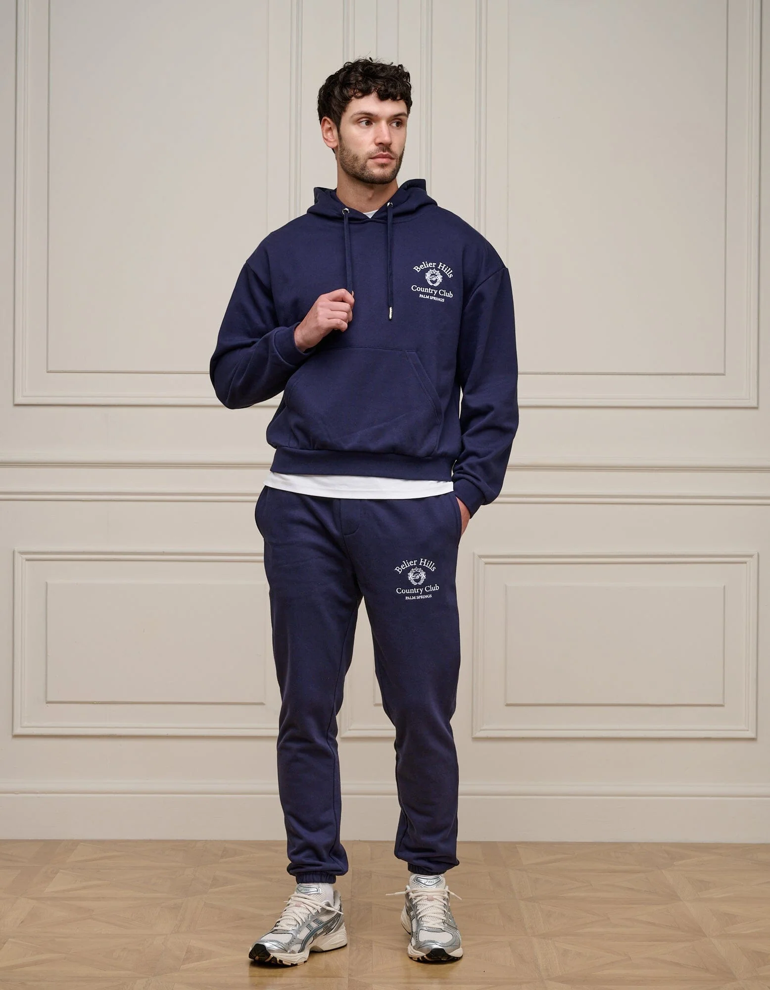 Navy Country Club Hoodie - Image 5