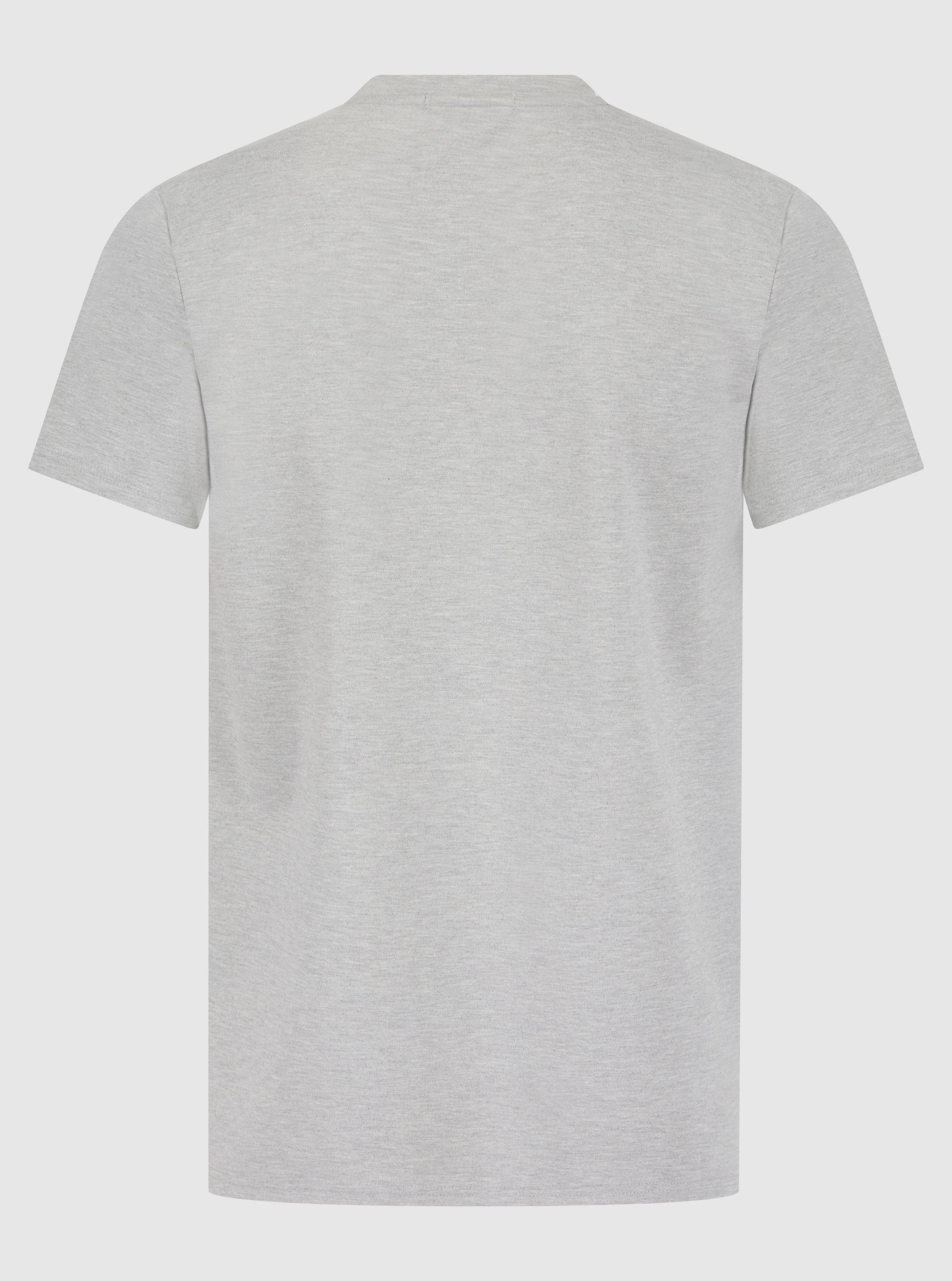 Premium Plain T-shirt Grey Marl - Image 5