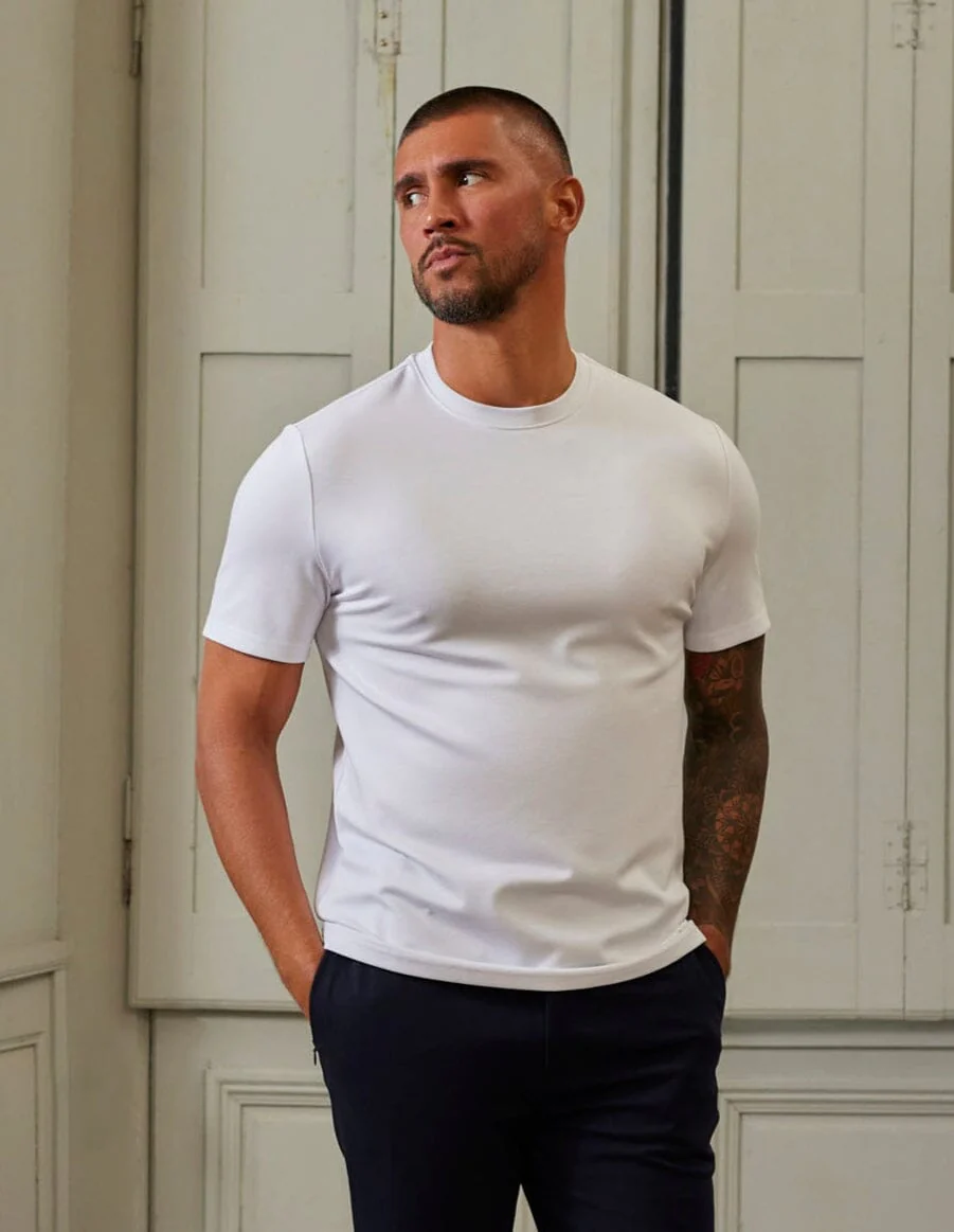 Premium T-shirt White - Image 2