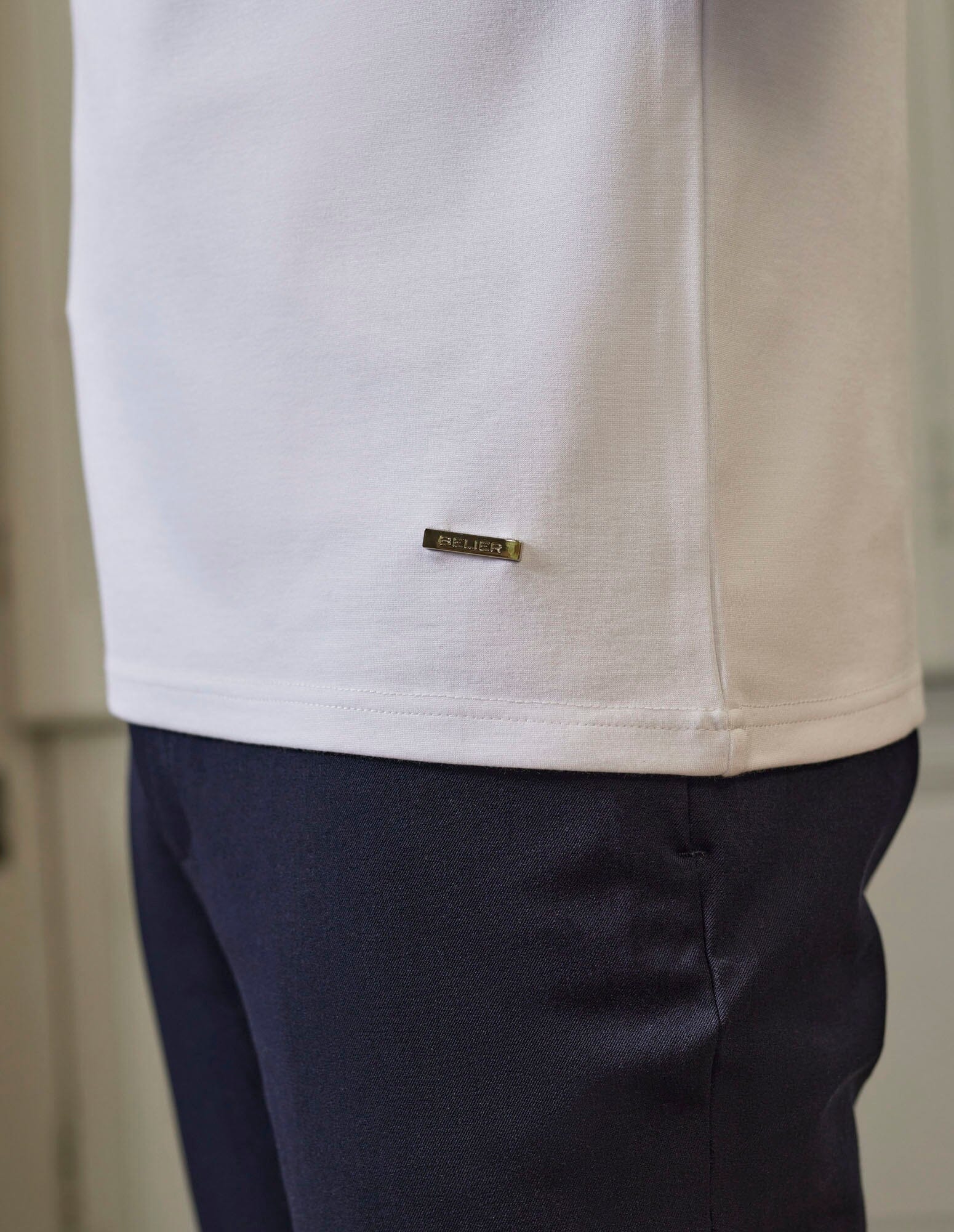 Premium T-shirt White - Image 4