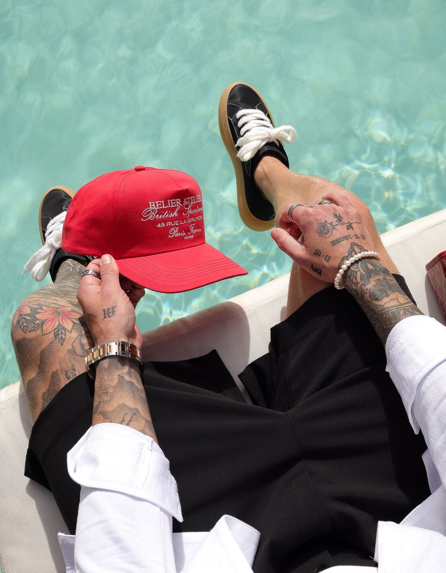 Red Atelier Cap - Image 3