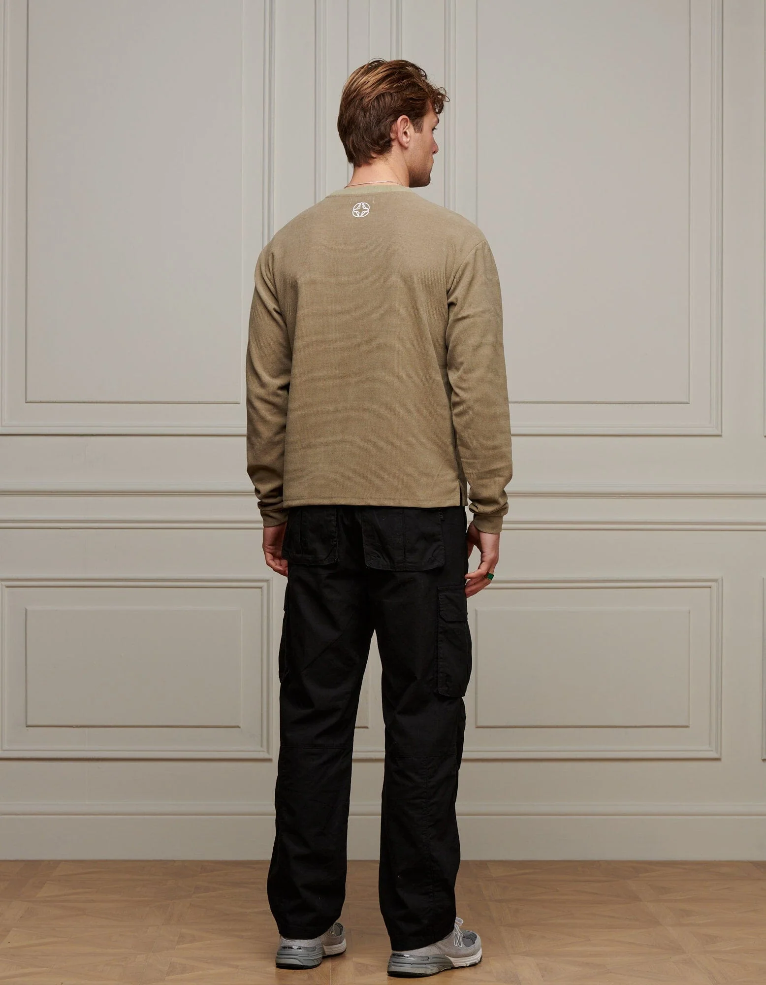 Sage L/S Waffle T-Shirt - Image 5