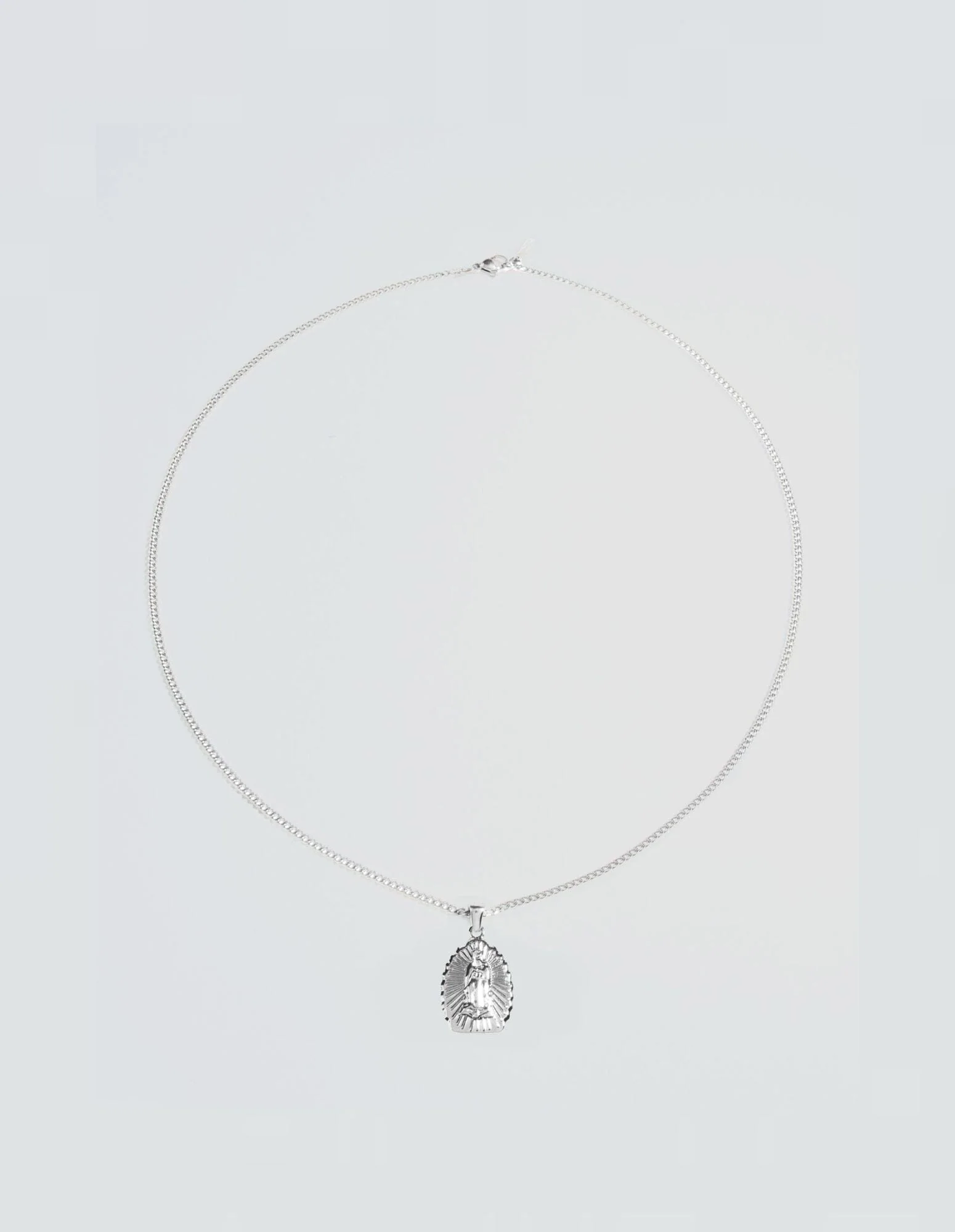 Silver Saint Pendant