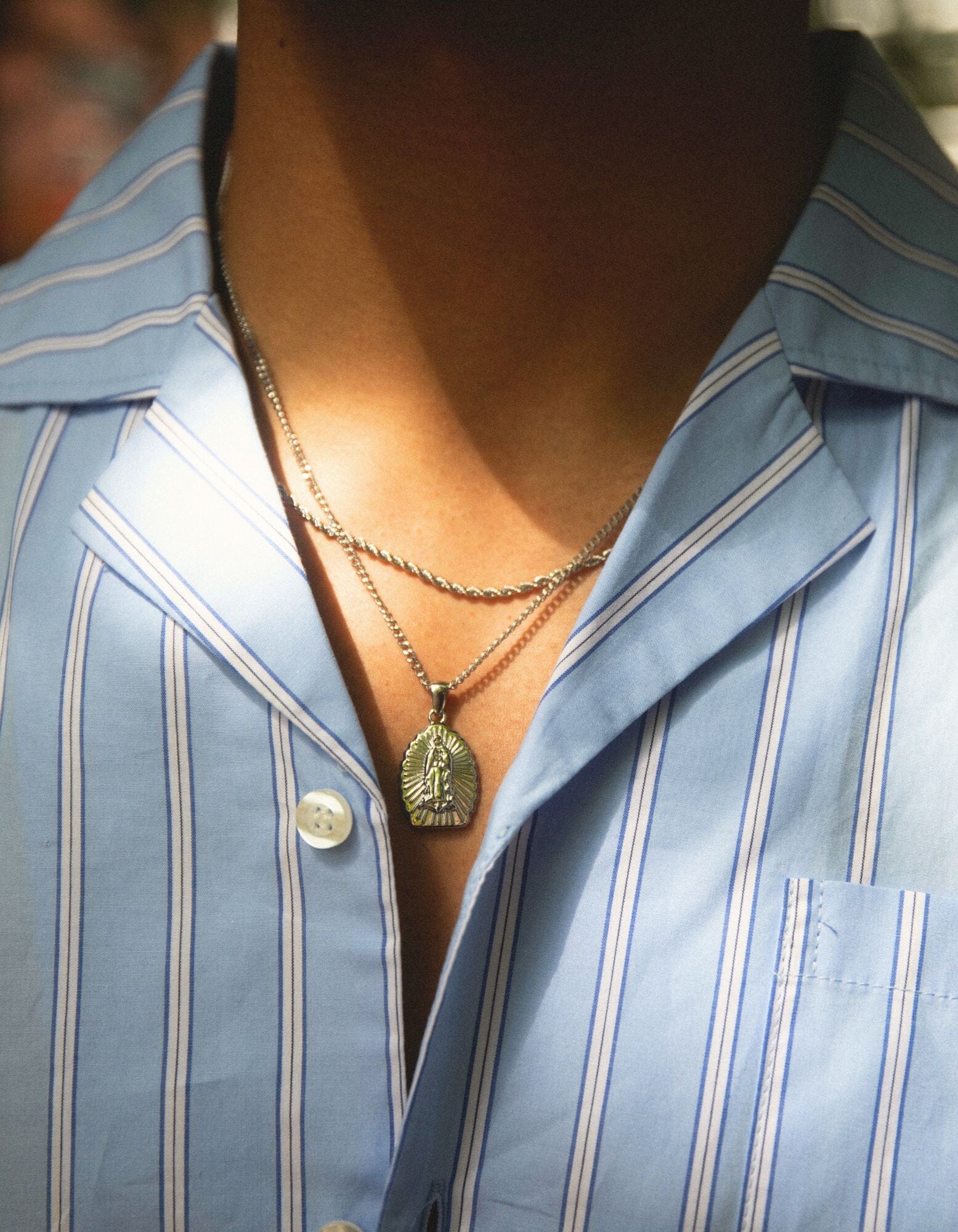 Silver Saint Pendant - Image 2