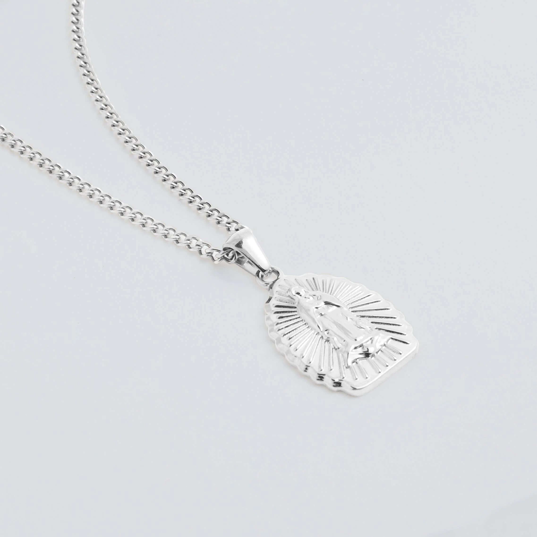 Silver Saint Pendant - Image 3