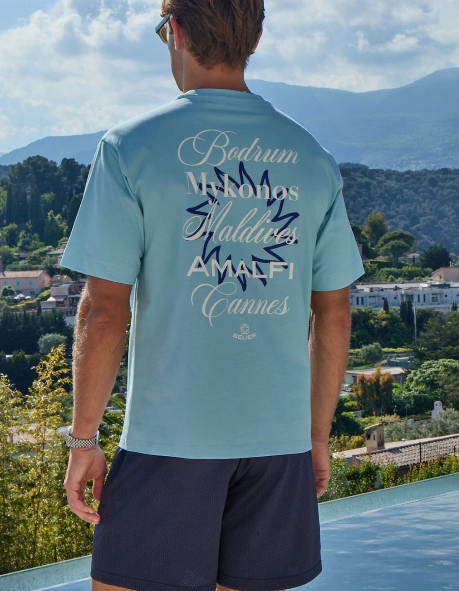Sky Euro Summer Graphic T-Shirt