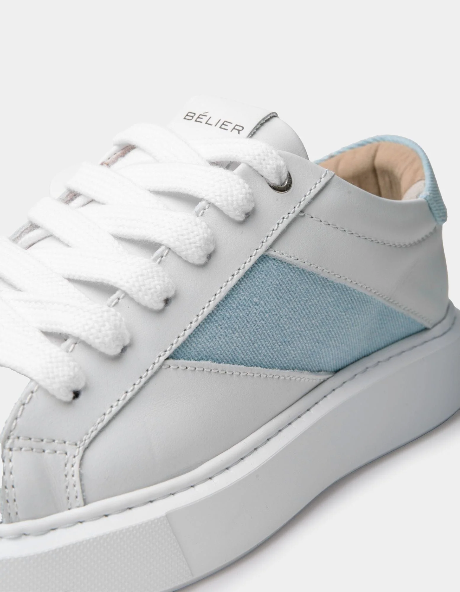 Soho White/Blue Cupsole - Image 2