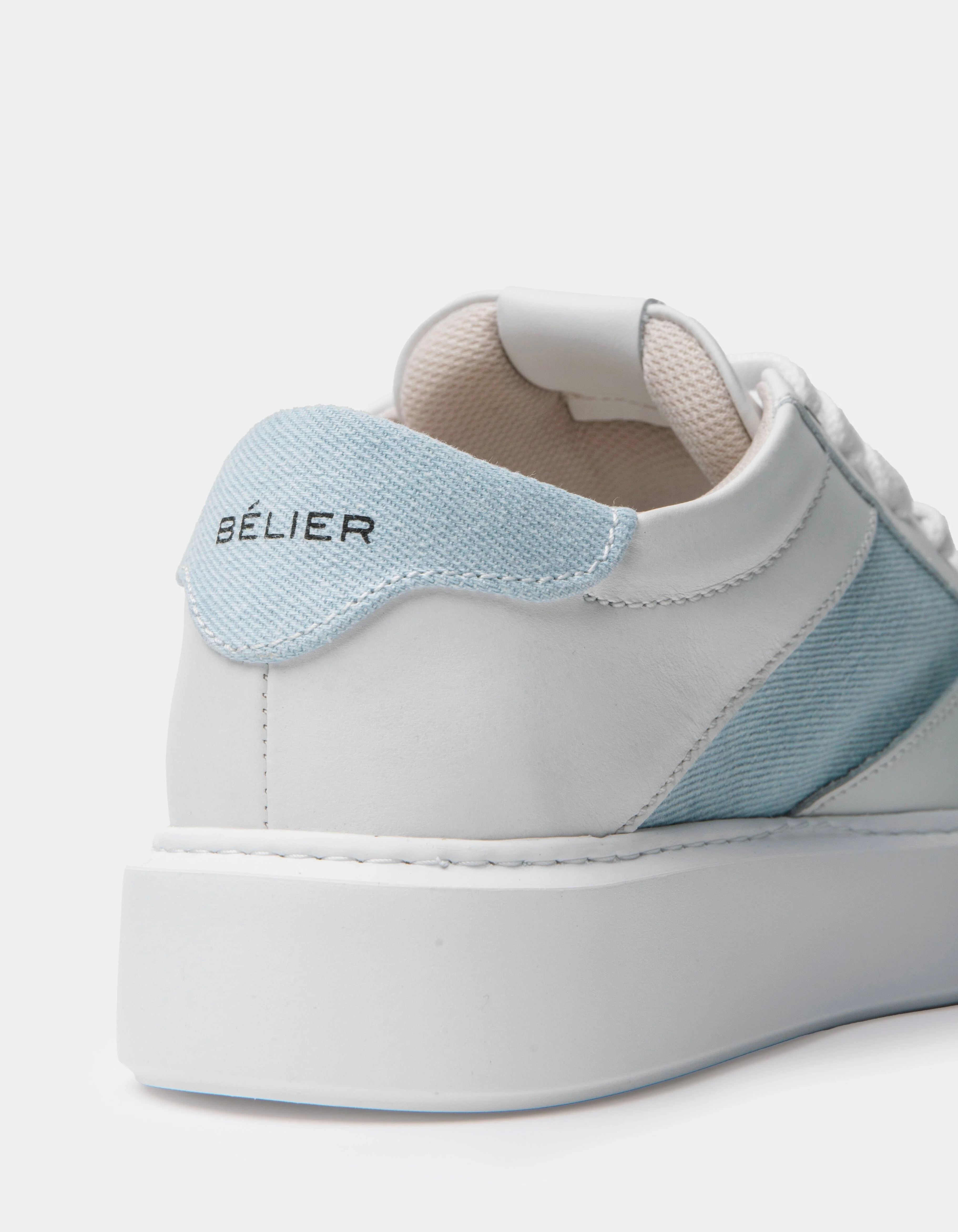 Soho White/Blue Cupsole - Image 4