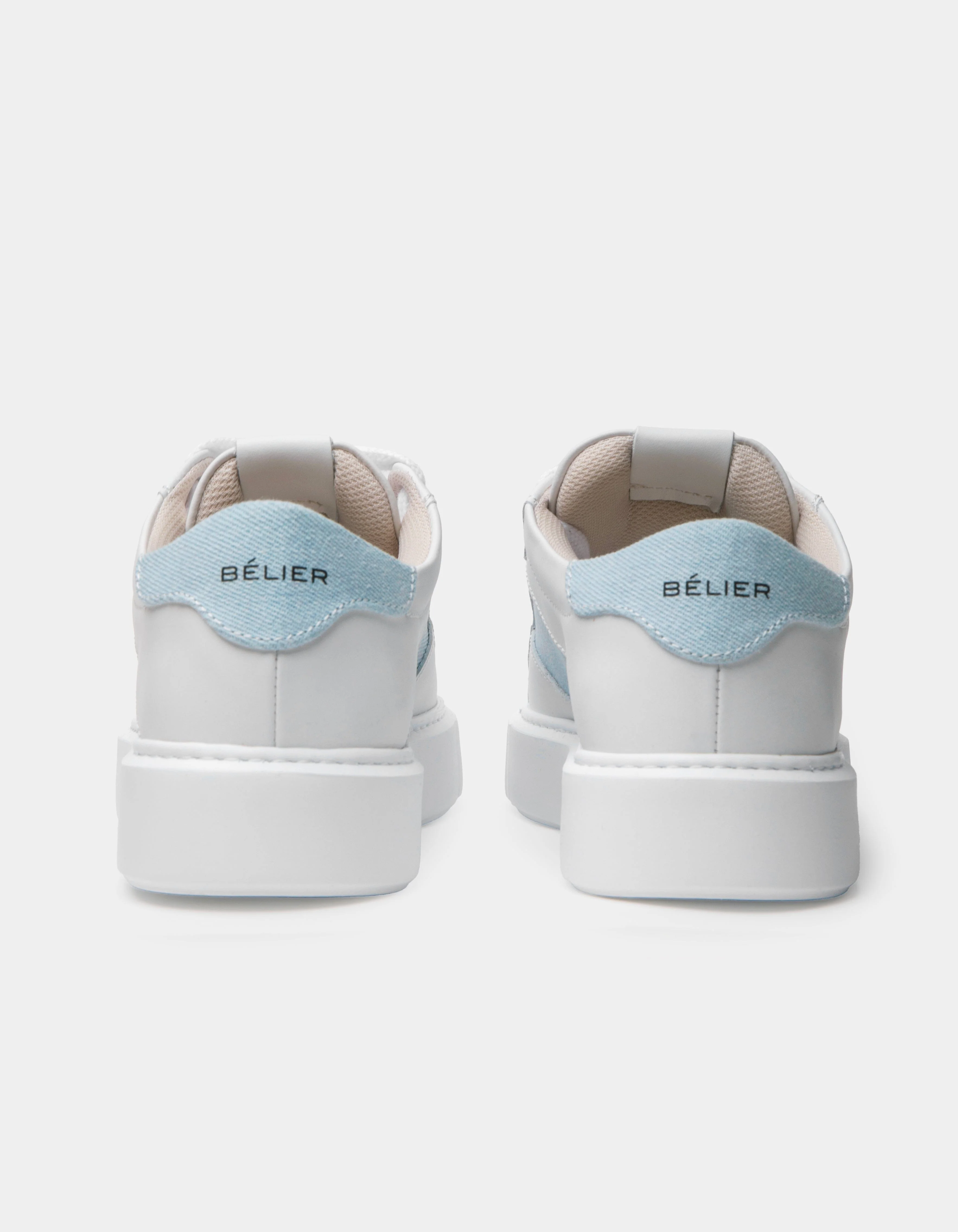 Soho White/Blue Cupsole - Image 6