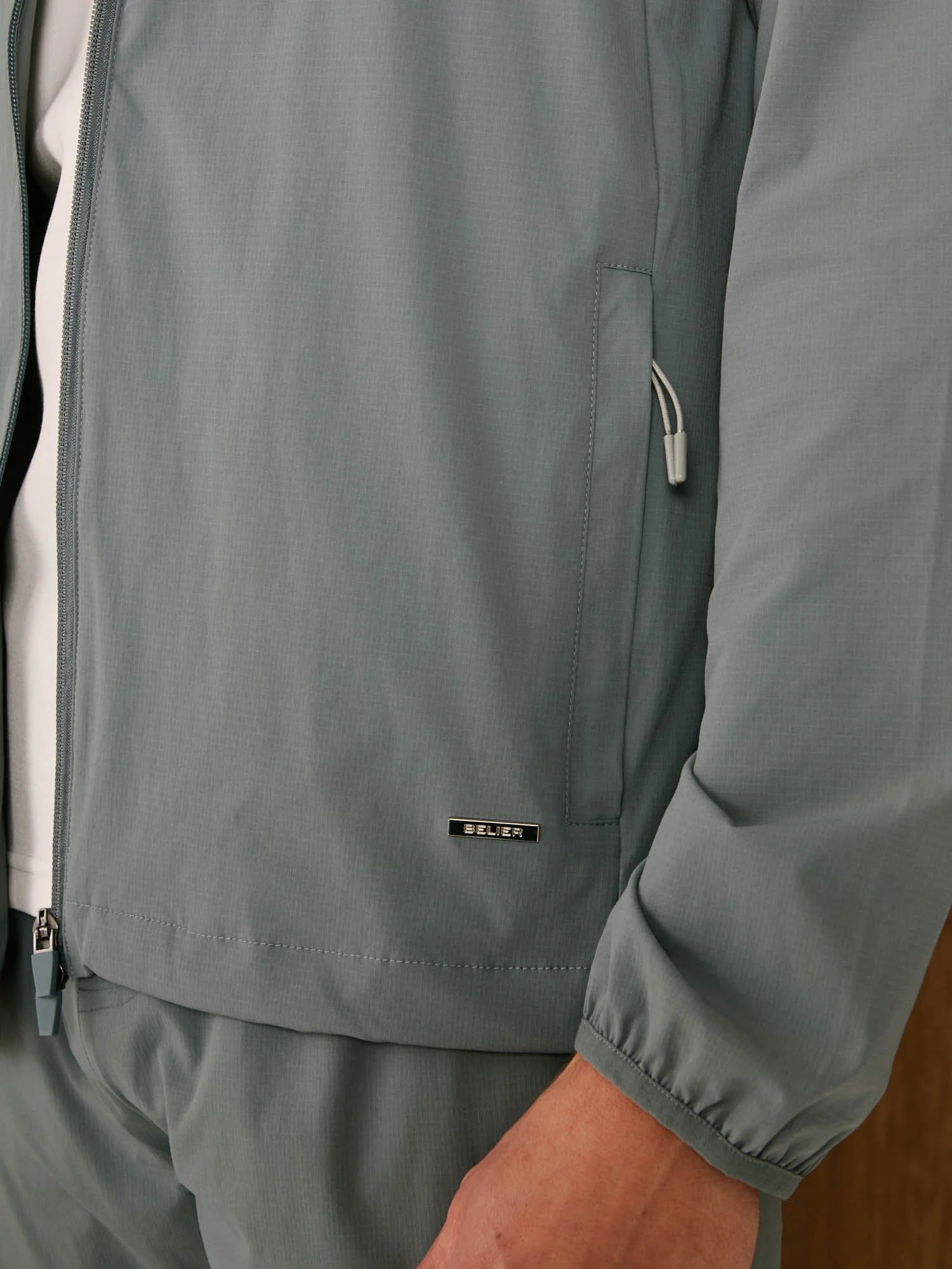Steel Blue Essential Jacket - Image 3
