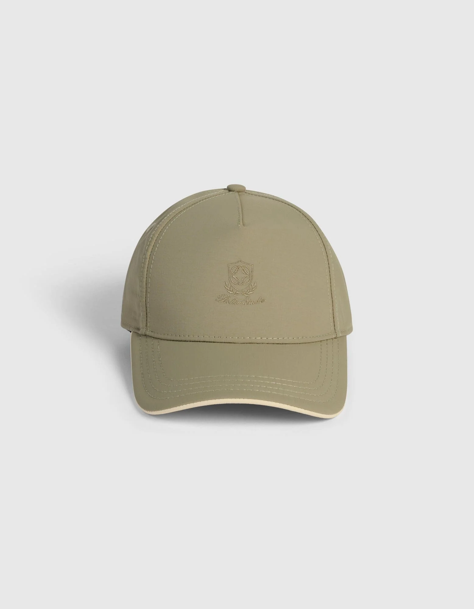 Taupe Crest Logo Cap - Image 6
