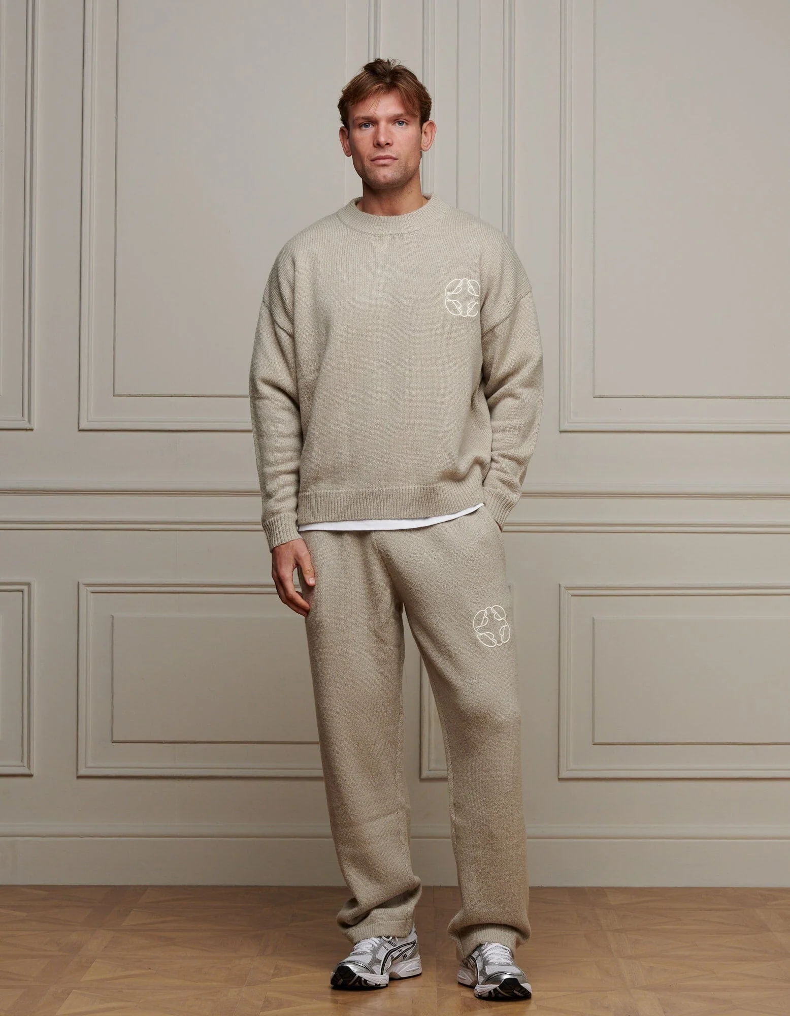 Taupe Mohair Knit Jumper - Image 2