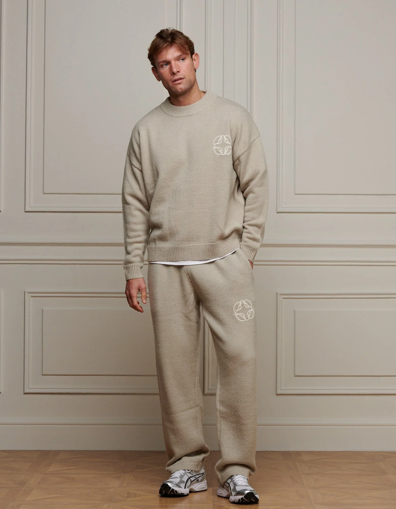 Taupe Mohair Knit Jumper - Image 4