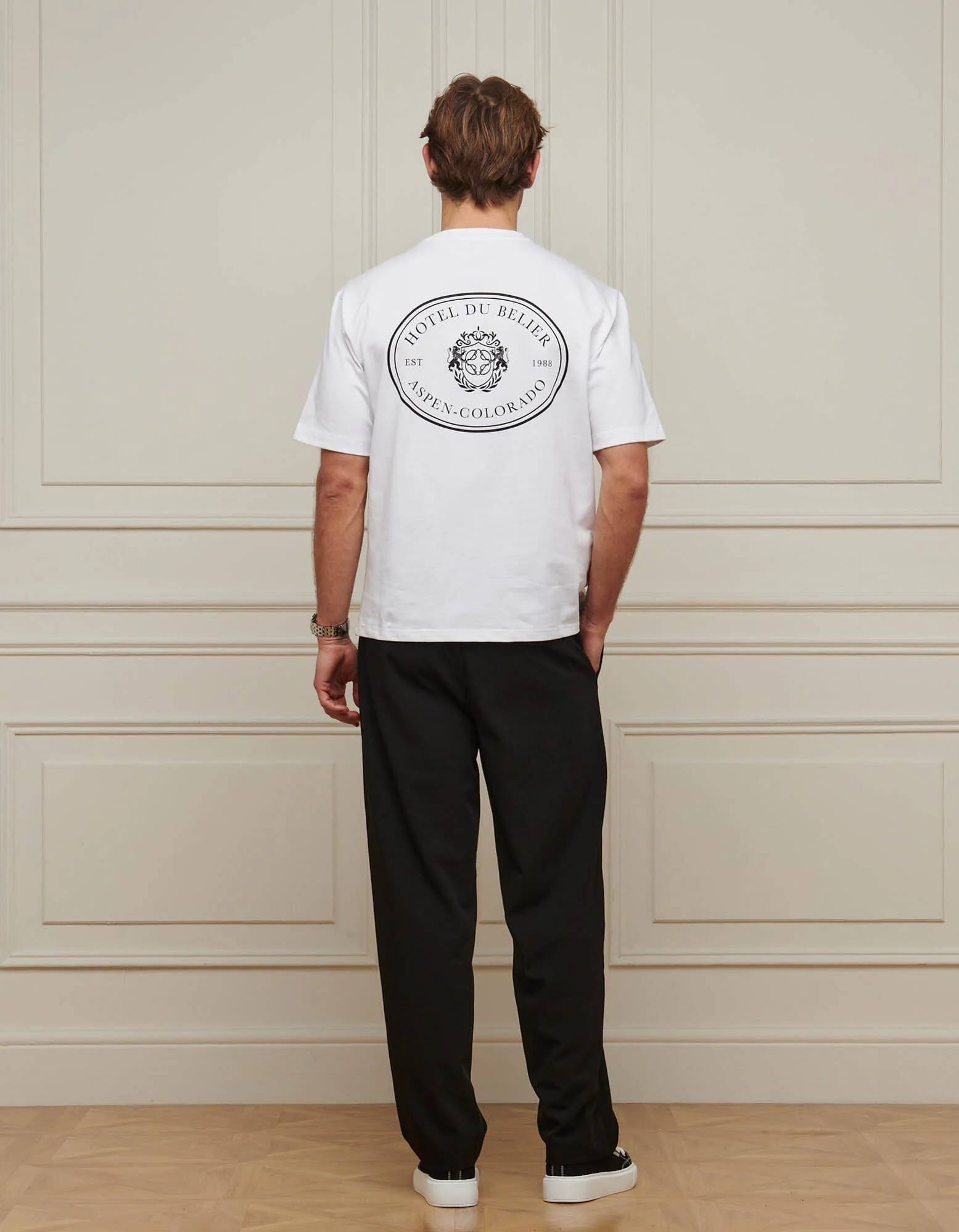White Hotel Du Bélier T-Shirt - Image 2