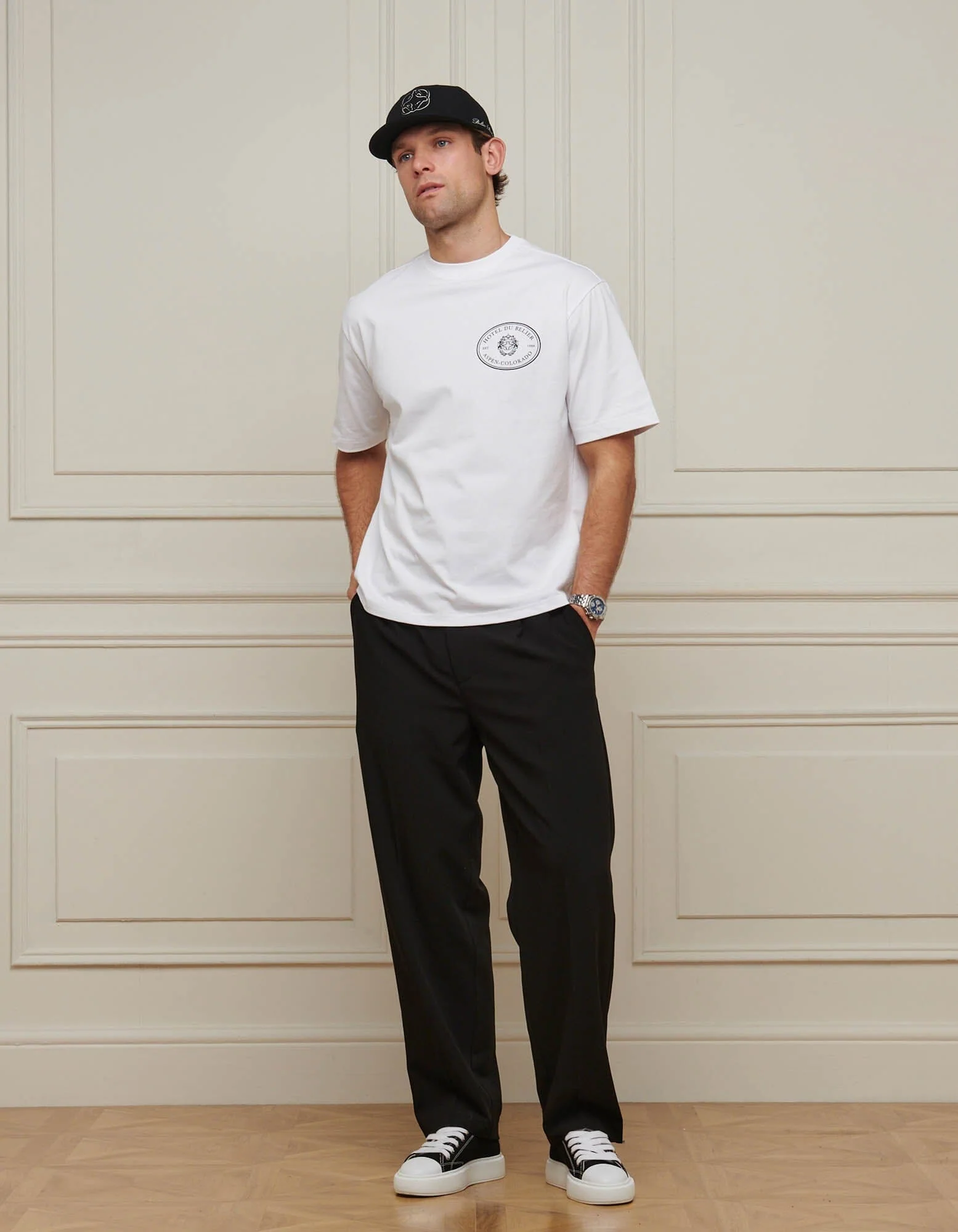 White Hotel Du Bélier T-Shirt - Image 4